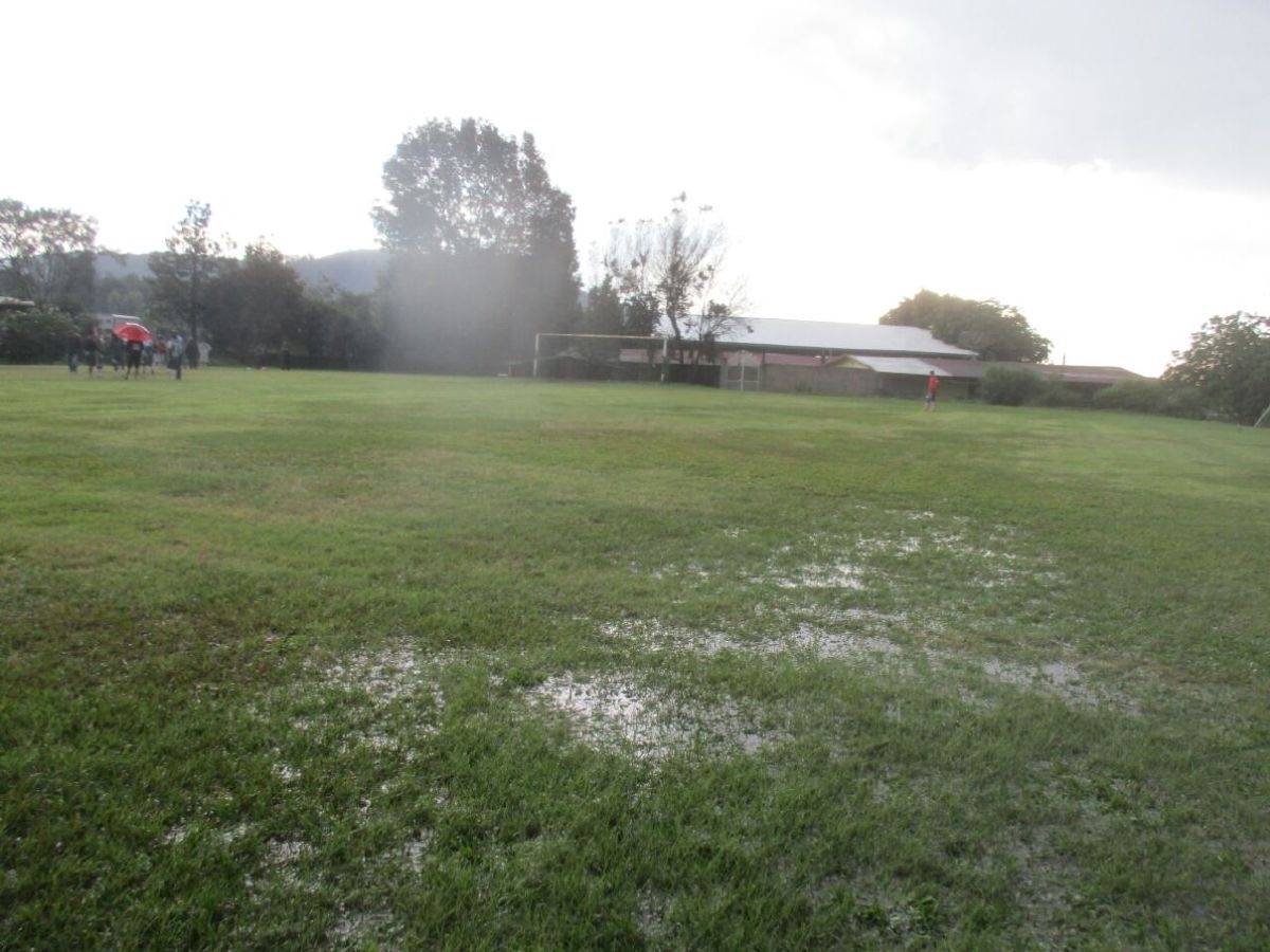 Por lluvia, se canceló el partido Achichipico vs. Selección Zapata