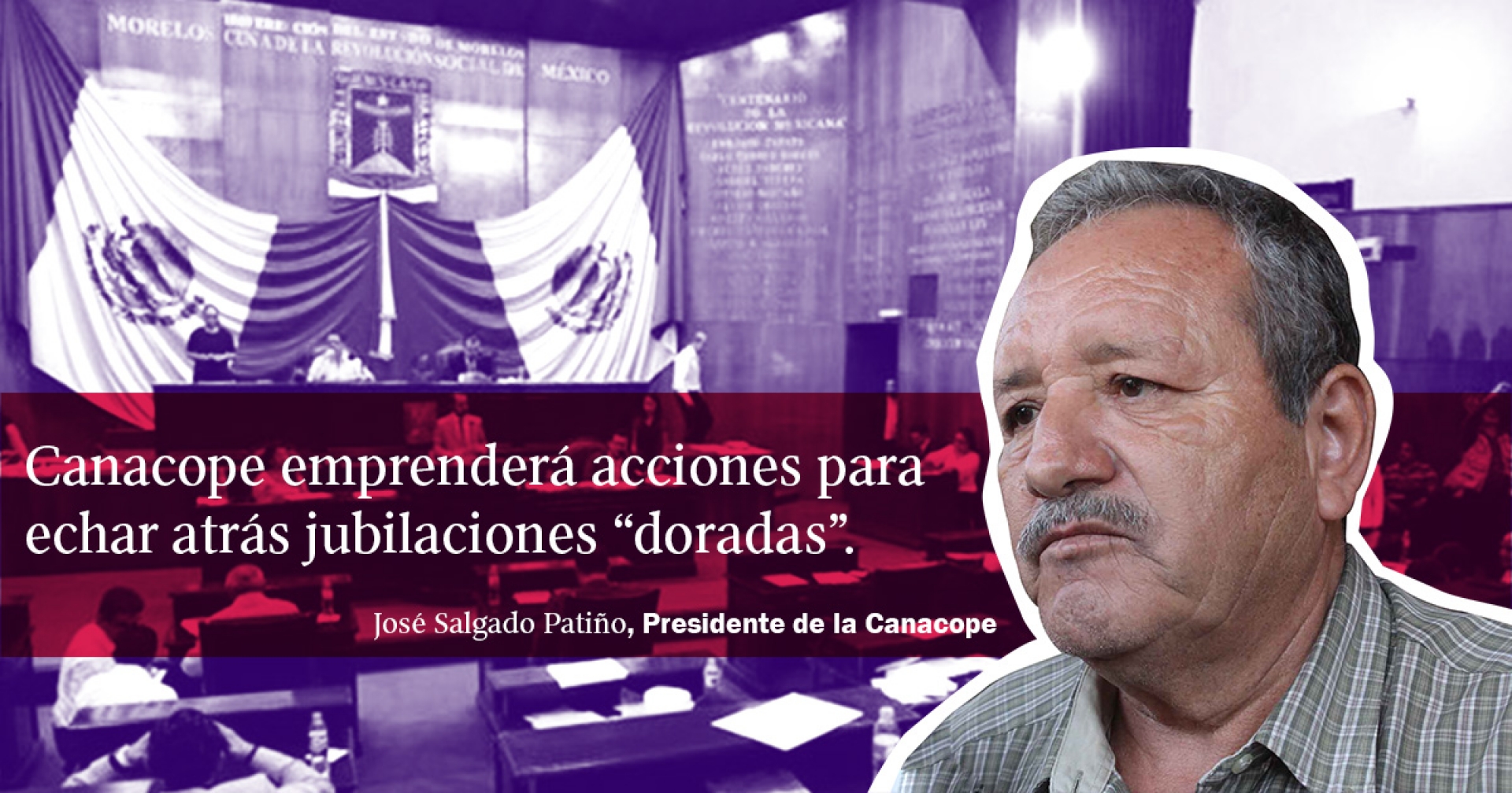 También la Canacope emprenderá acciones legales contra diputados
