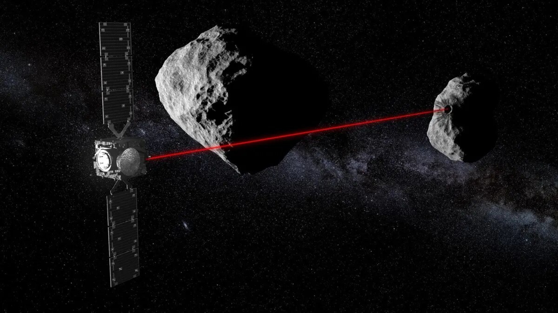 Nave Hera concluye sobrevuelo a Marte y continúa su viaje al asteroide Didymos