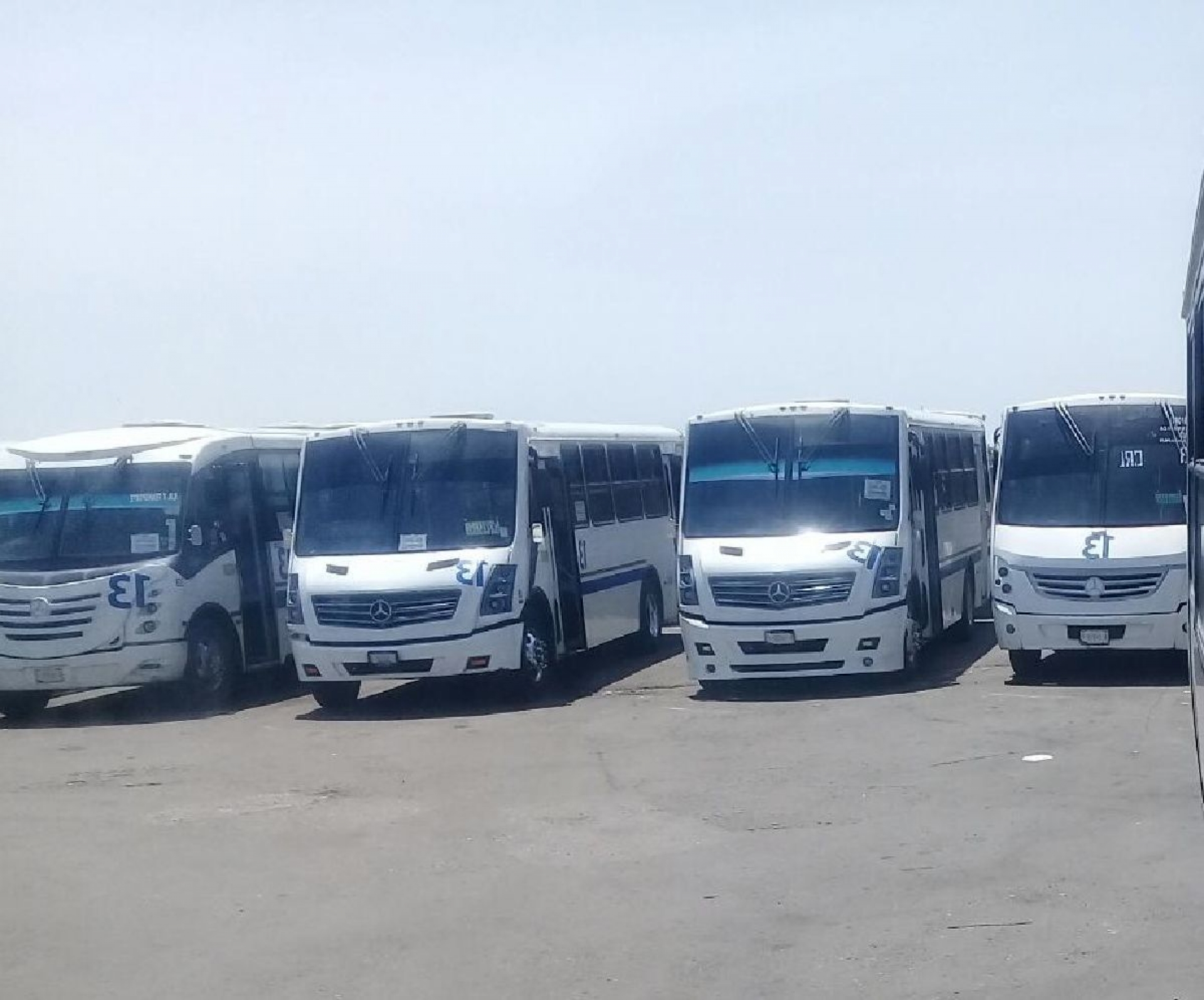 Pasajeros incumplen medidas sanitarias