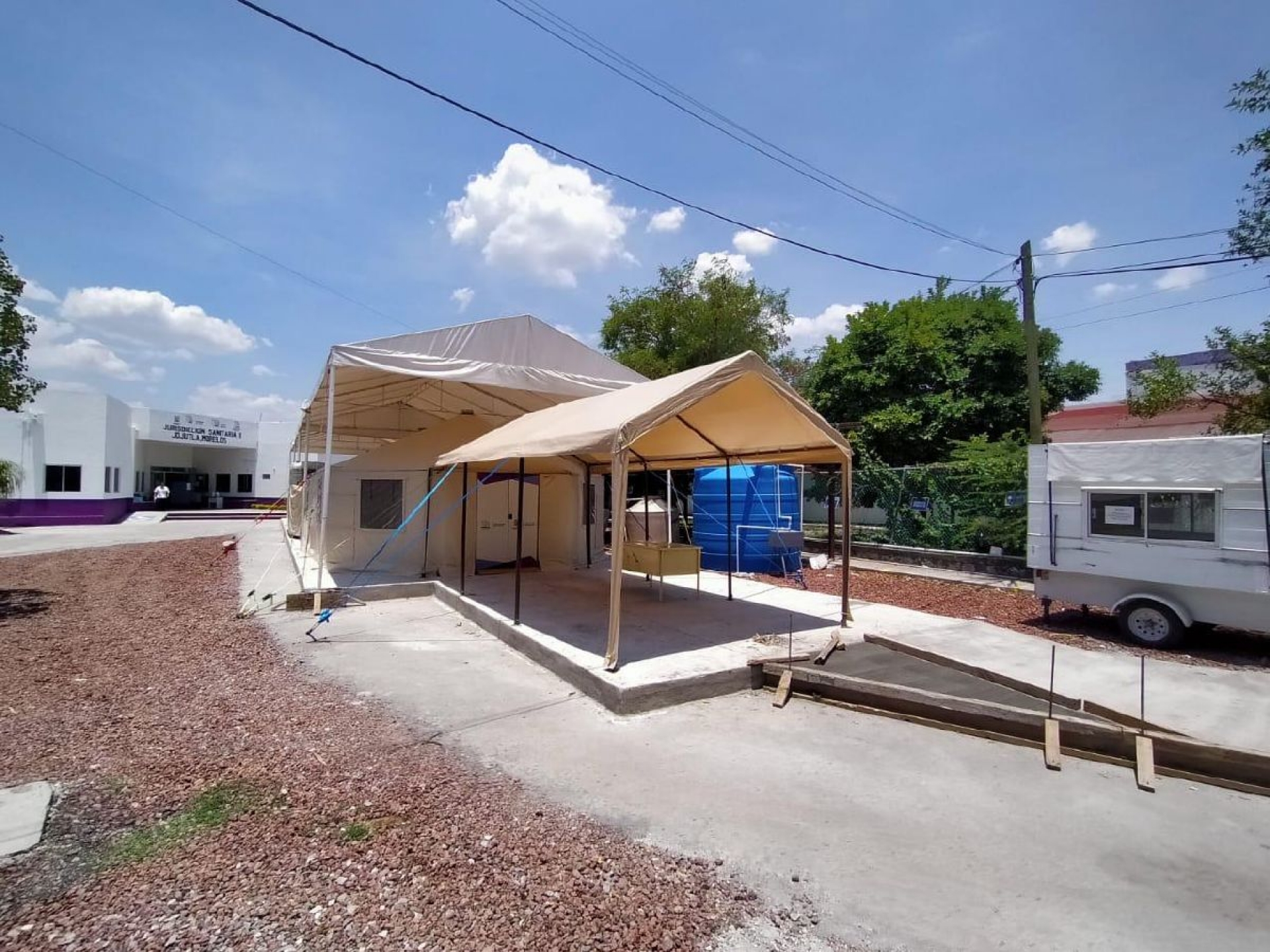 Reanuda operaciones Hospital Móvil en Jojutla