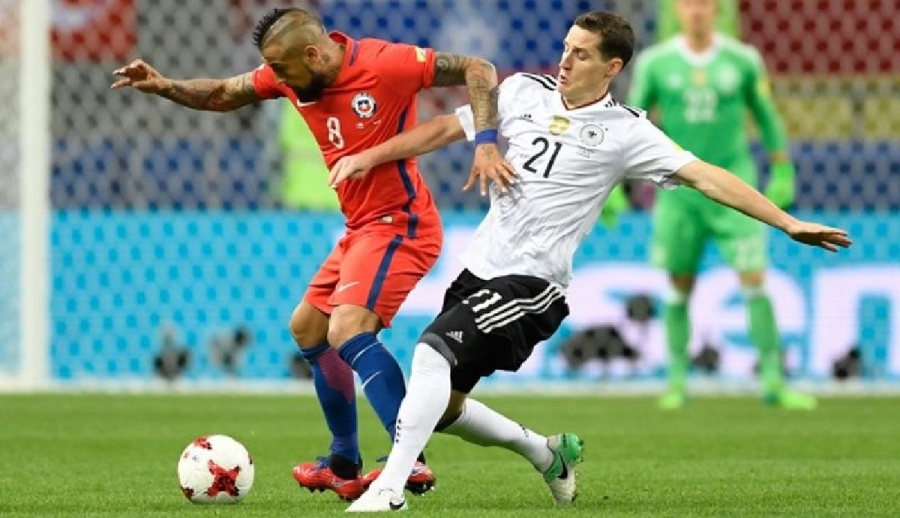 Alemania y Chile dividen puntos