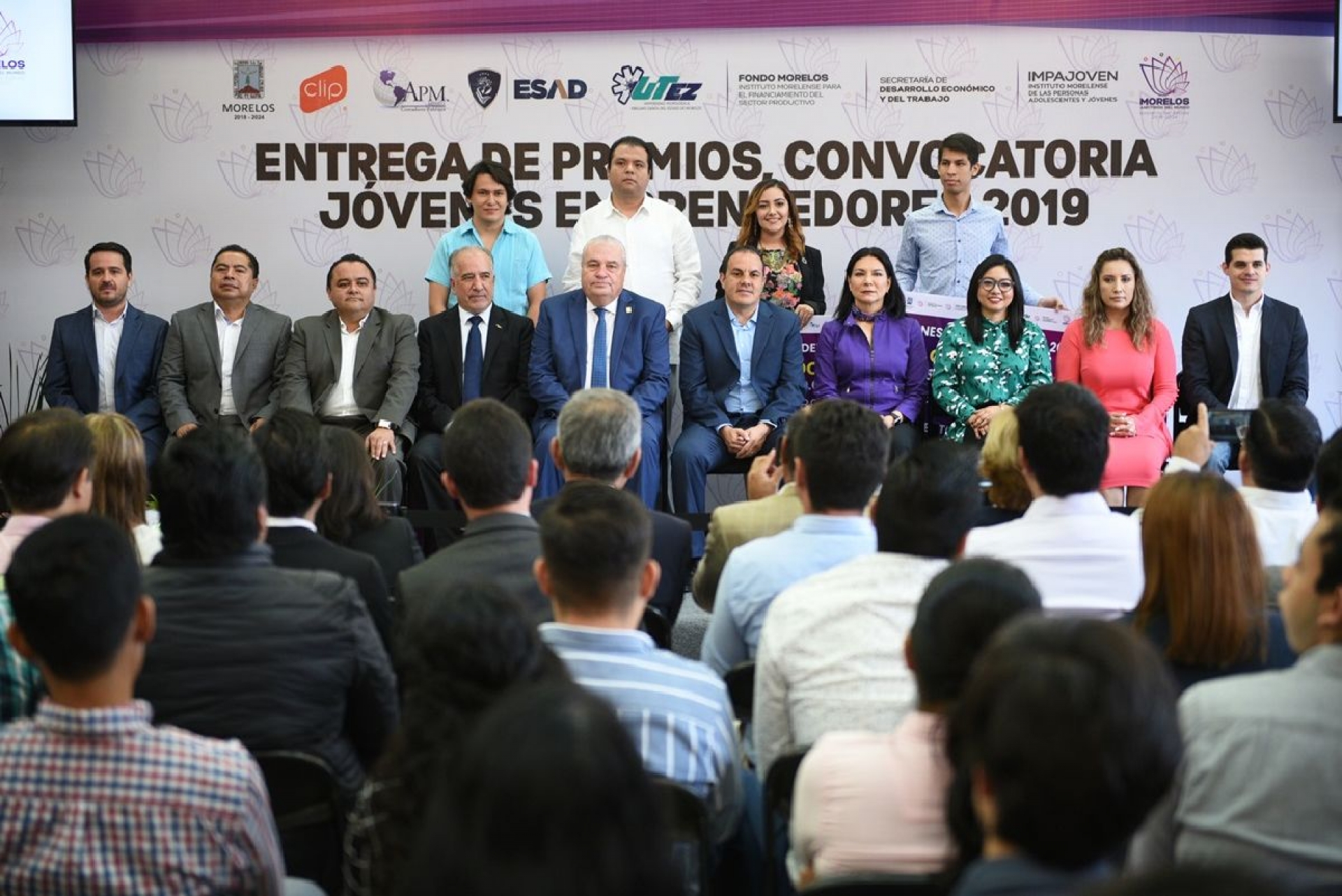 Con la participación de jóvenes emprendedores, Morelos va por buen camino: Cuauhtémoc Blanco