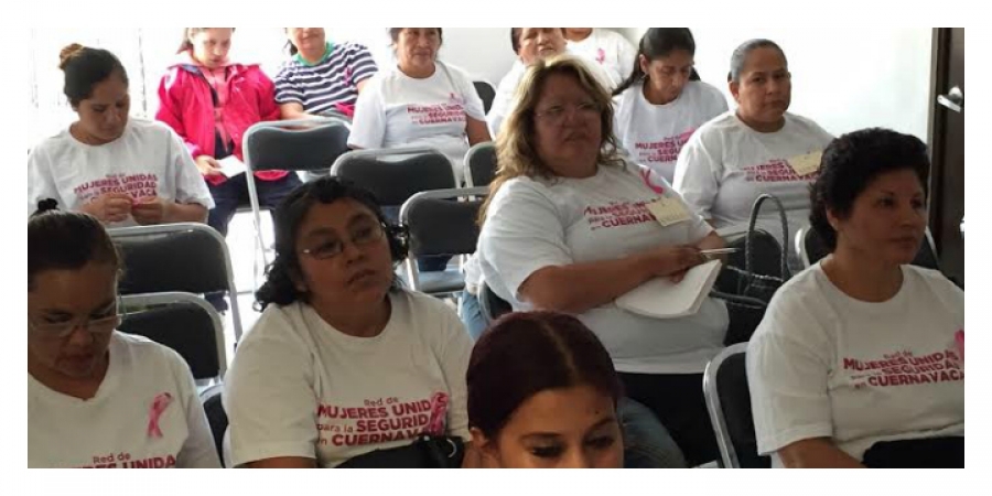 Capacita el DIF municipal a la Red de Mujeres Unidas para la Seguridad en Cuernavaca