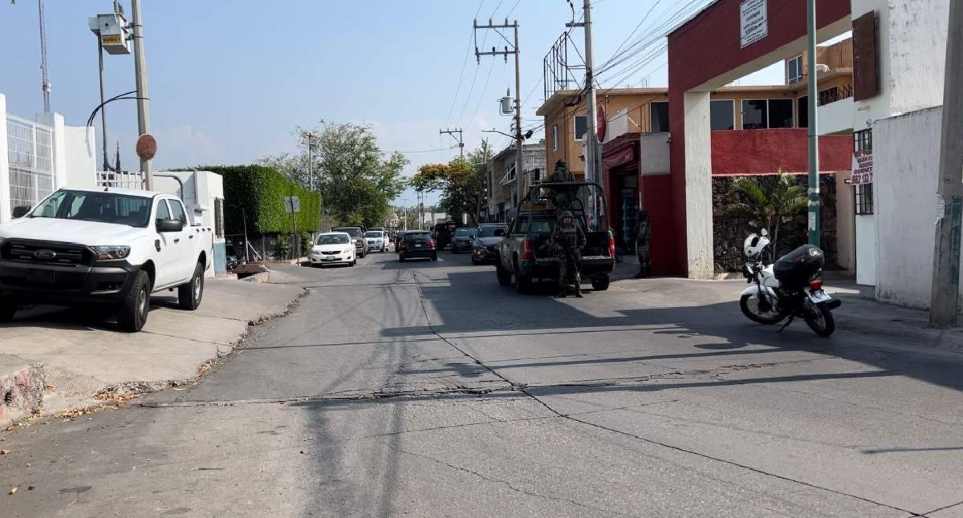 Se registra persecución en Temixco por el robo de un auto