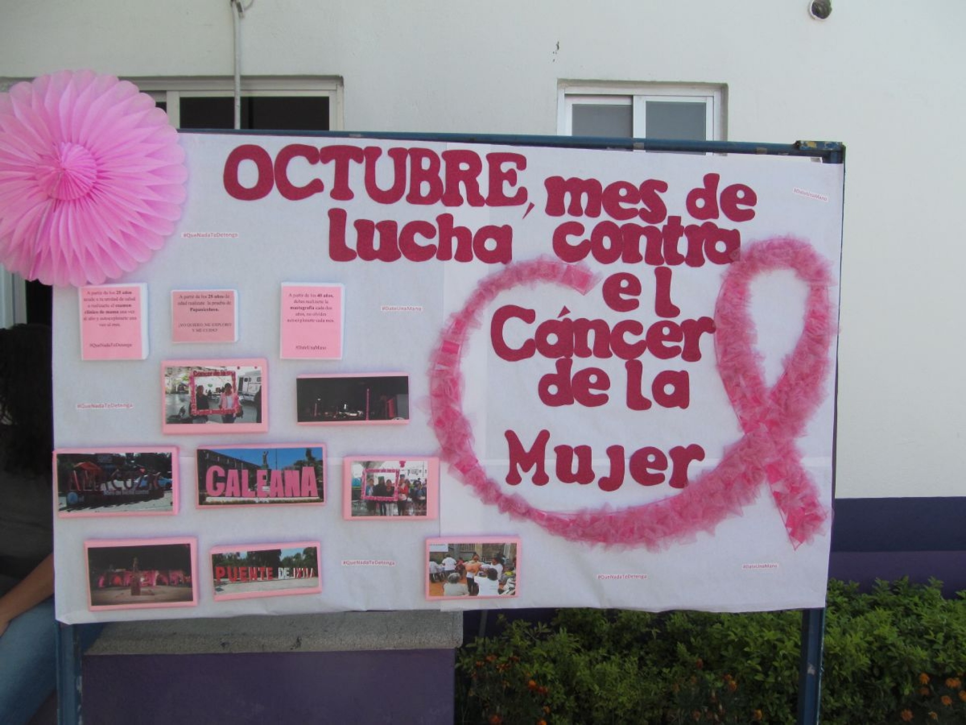 Mujeres pueden realizarse pruebas contra el cáncer no sólo en octubre