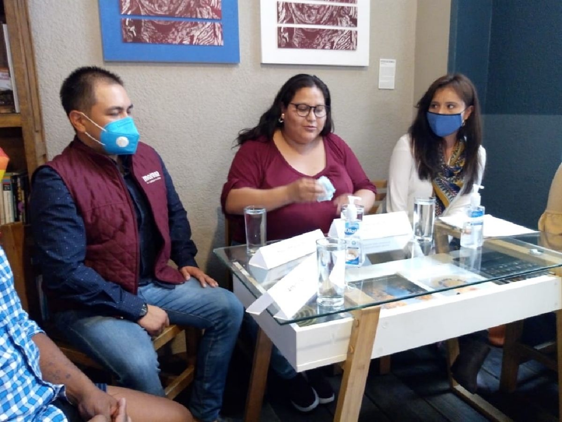 Sigue visita de morenistas que quieren la representación de ese partido