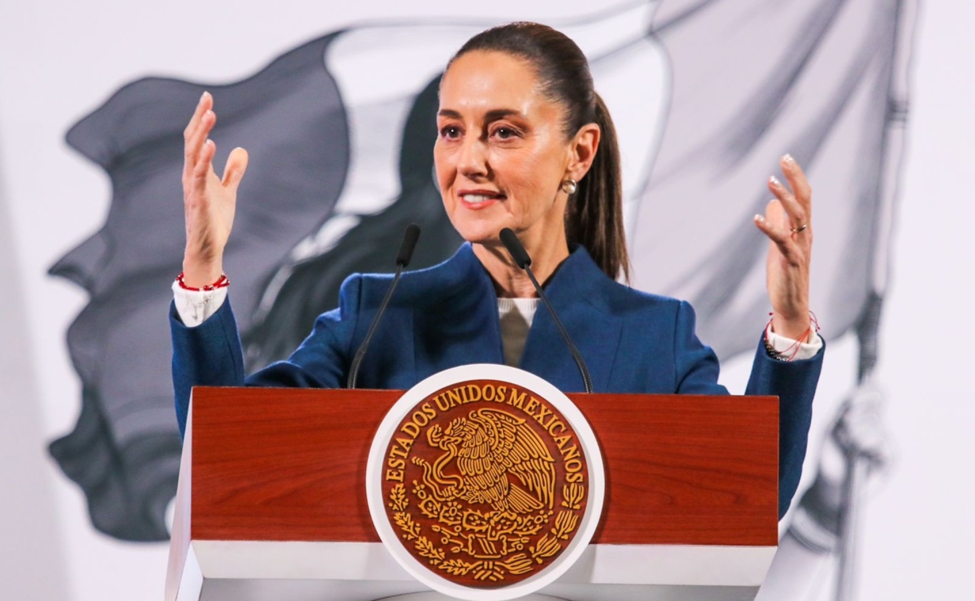 Sheinbaum sobre el muro fronterizo: 'Hay que construir puentes, no muros'