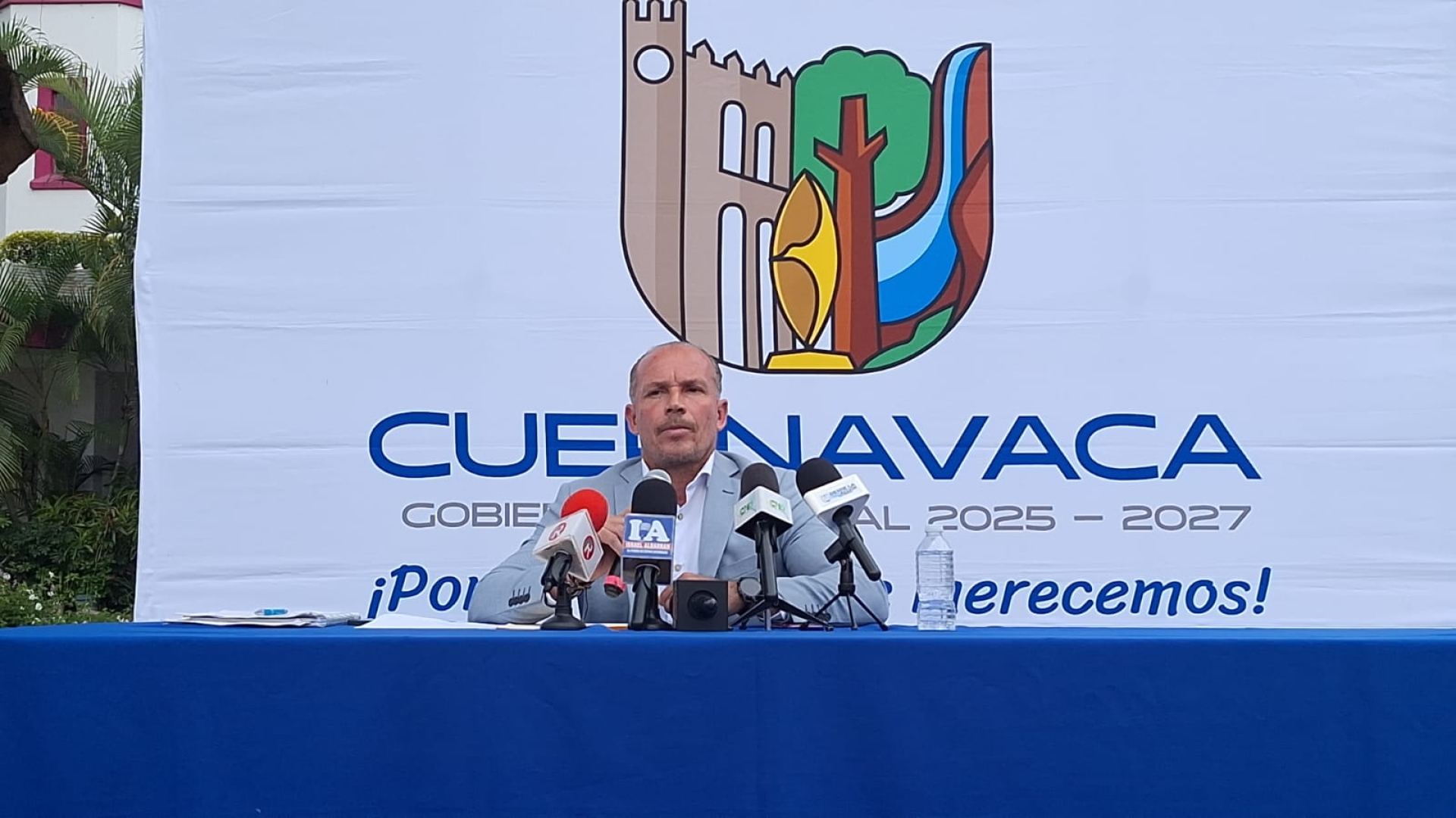 Avenidas principales de Cuernavaca con 70 por ciento de avance en bacheo, refiere Servicios Públicos