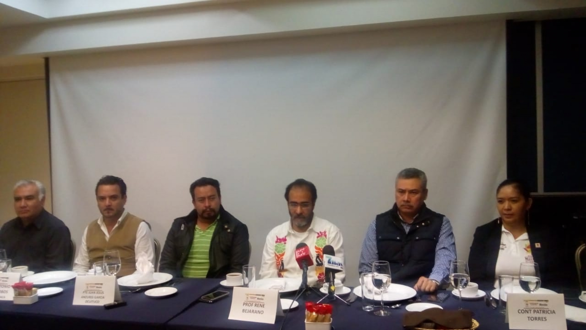 Pide René Bejarano tranquilidad por el bien de Morelos