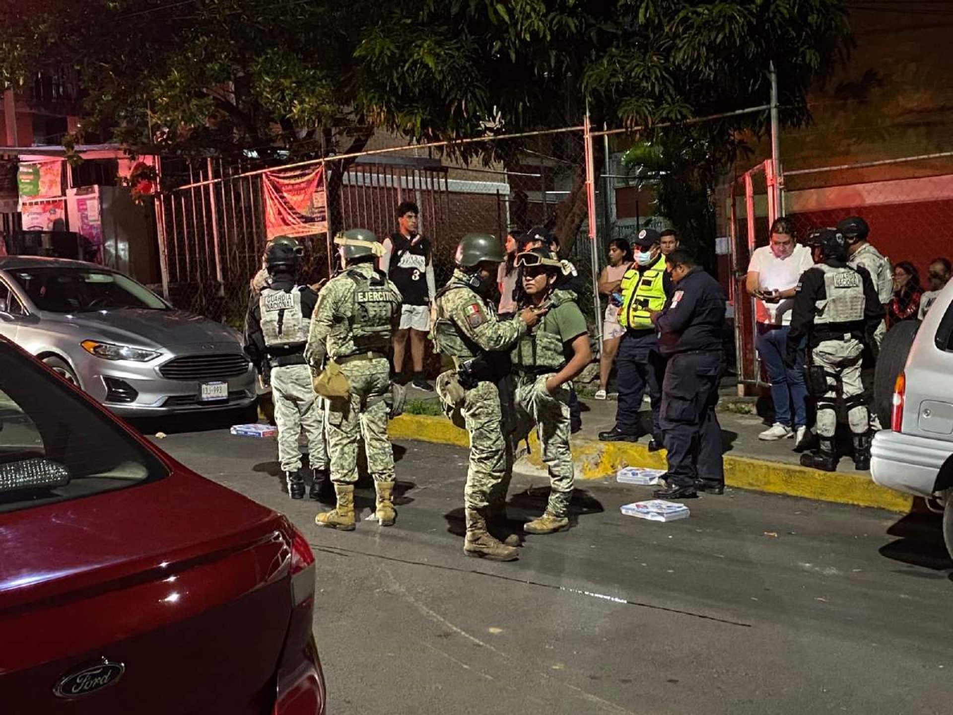 Hieren a un hombre en Teopanzolco