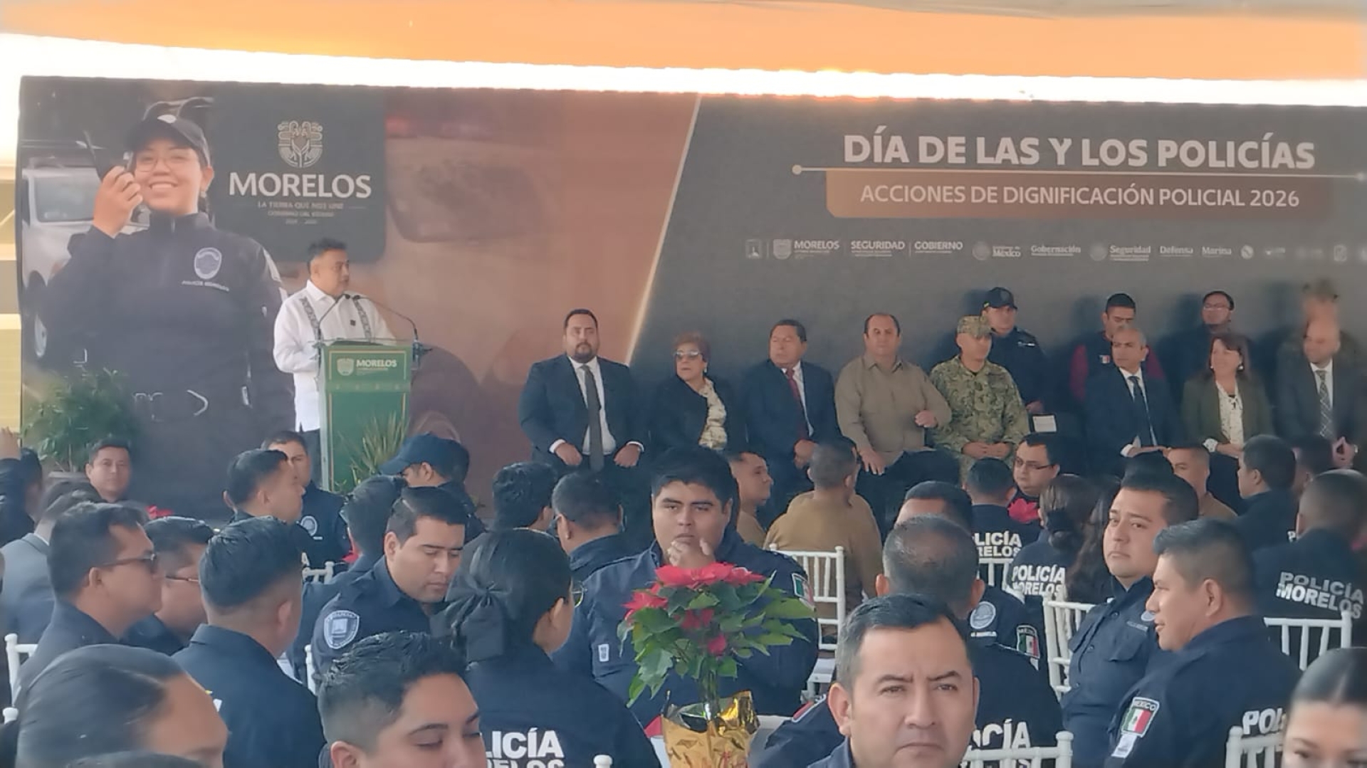 Aumenta salario base de policías estatales en Morelos