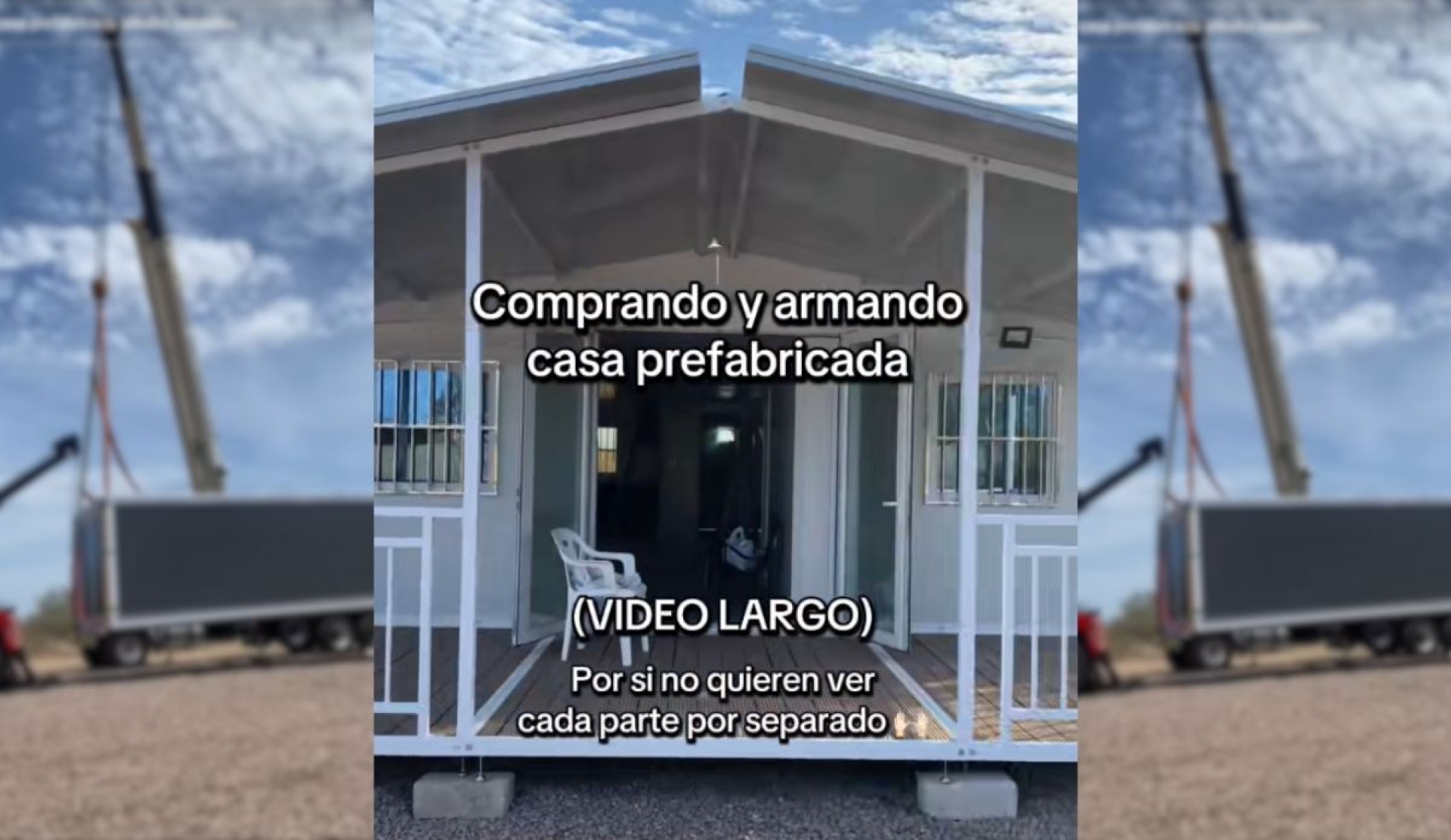 Influencer se vuelve viral al comprar y armar casa desde AliExpress en México