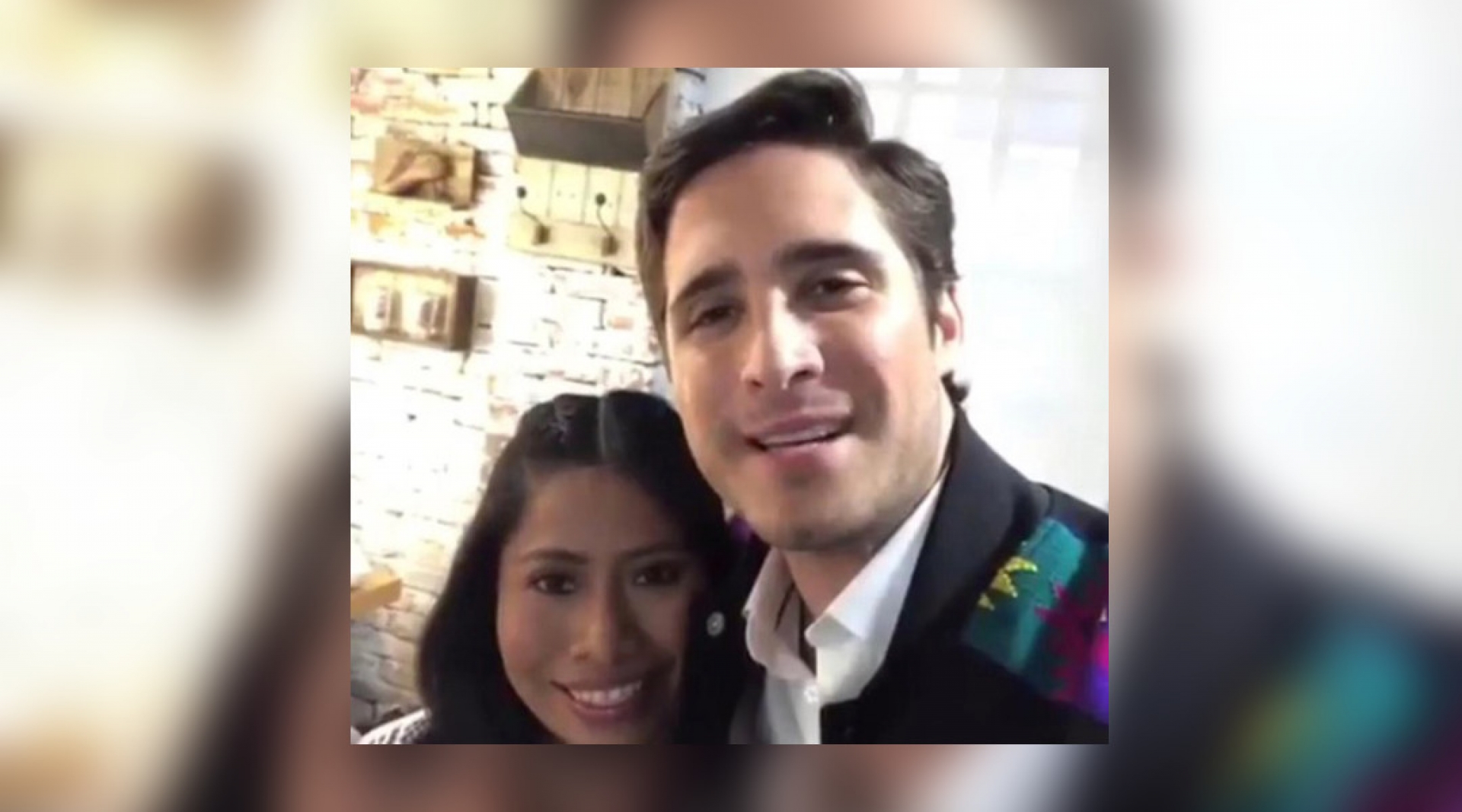 VIDEO: Yalitza alista proyecto con Diego Boneta