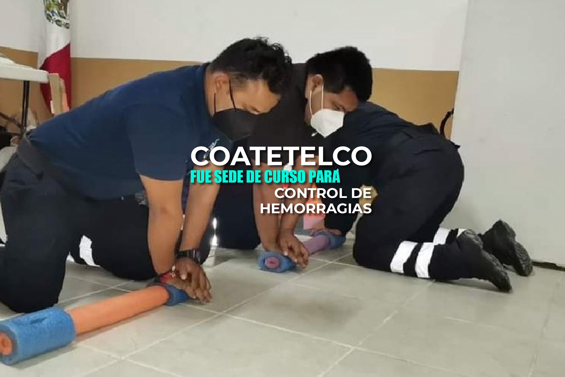 Imparten curso a personal de servicios prehospitalarios de municipios del poniente