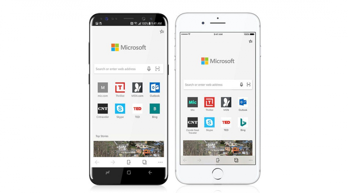 El navegador de Windows 'Microsoft Edge' ya llegó a iOS y Android