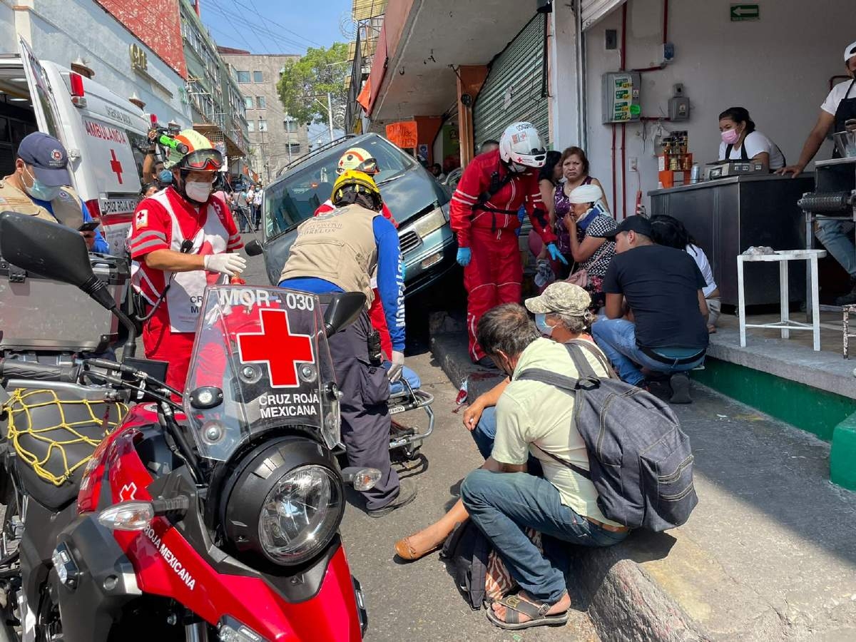 Atropelló a cuatro personas en pleno centro