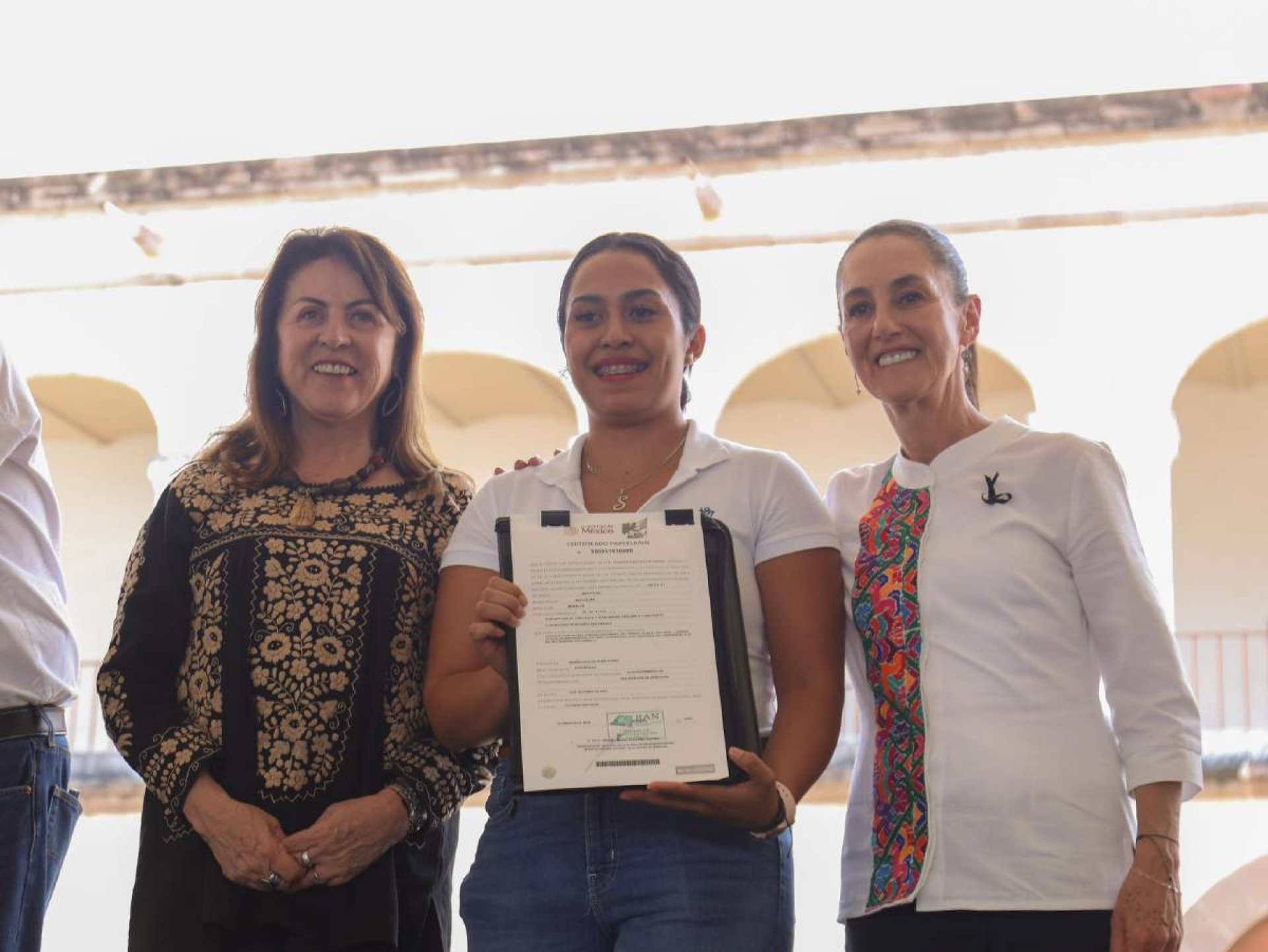 Reconocen presidenta Claudia Sheinbaum y gobernadora Margarita González Saravia derechos agrarios de las mujeres ejidatarias