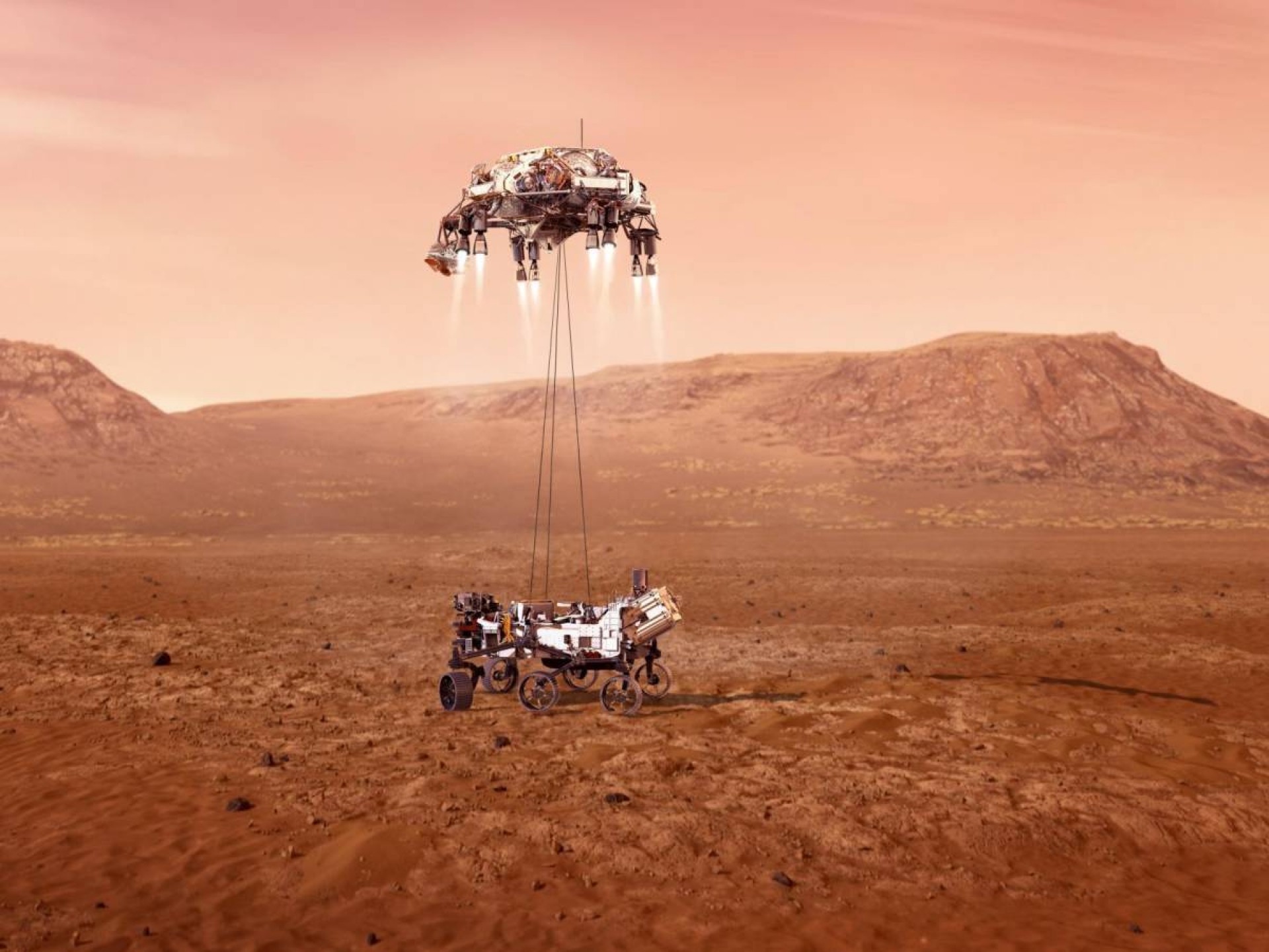 El 'rover' Perseverance de la NASA aterriza en Marte: horario y dónde ver la misión Mars 2020
