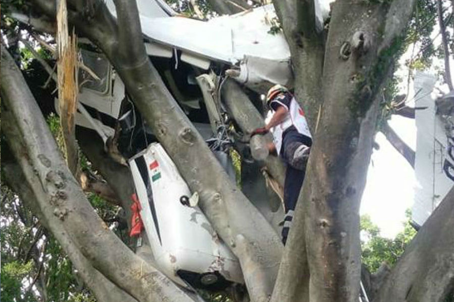 Cae avioneta al norte de Cuernavaca