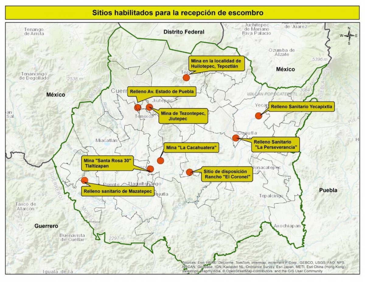 Crucial, evitar que escombros contaminen medio ambiente