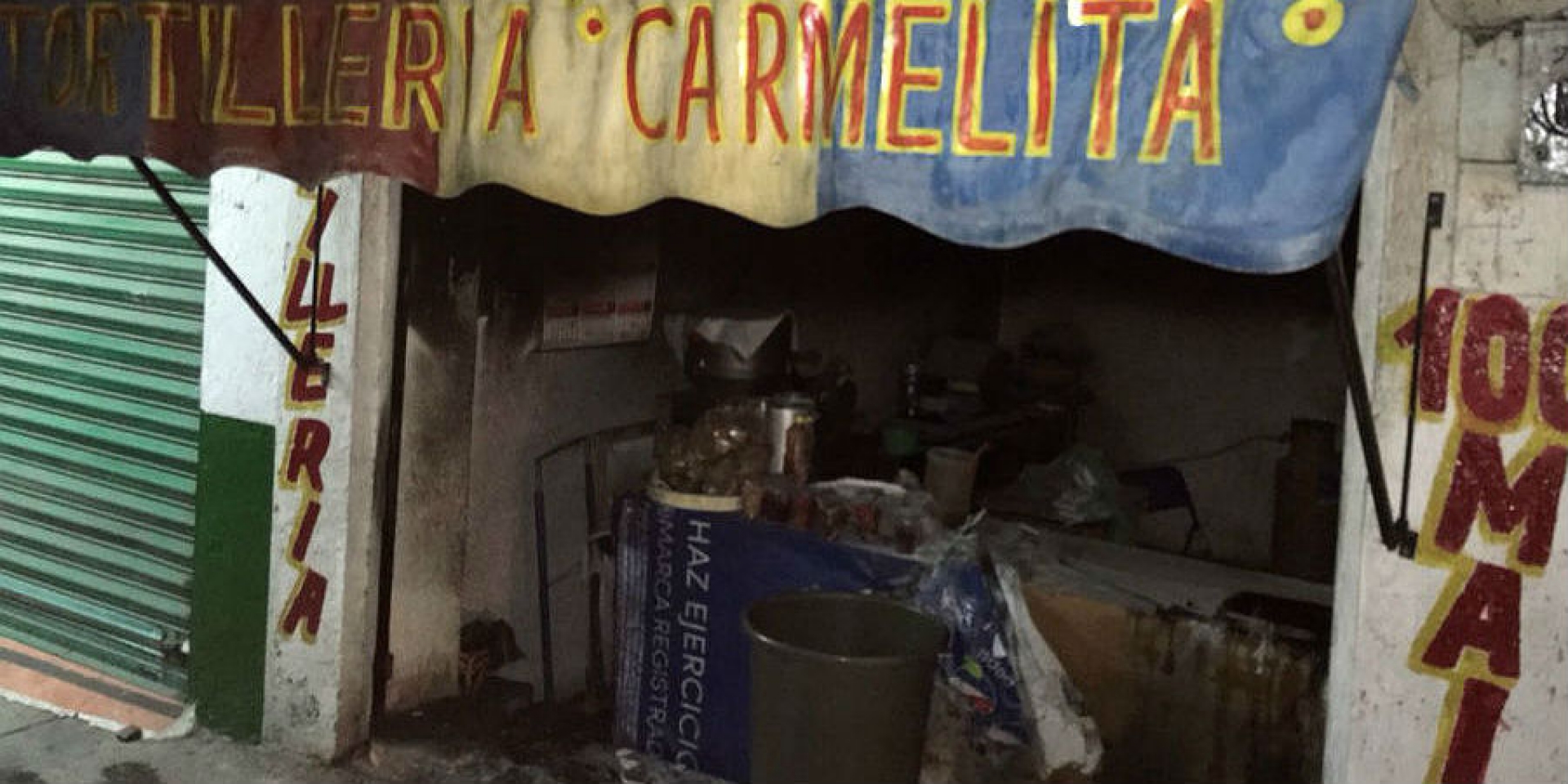 Sofocan bomberos incendio en una tortillería, en la colonia Satélite