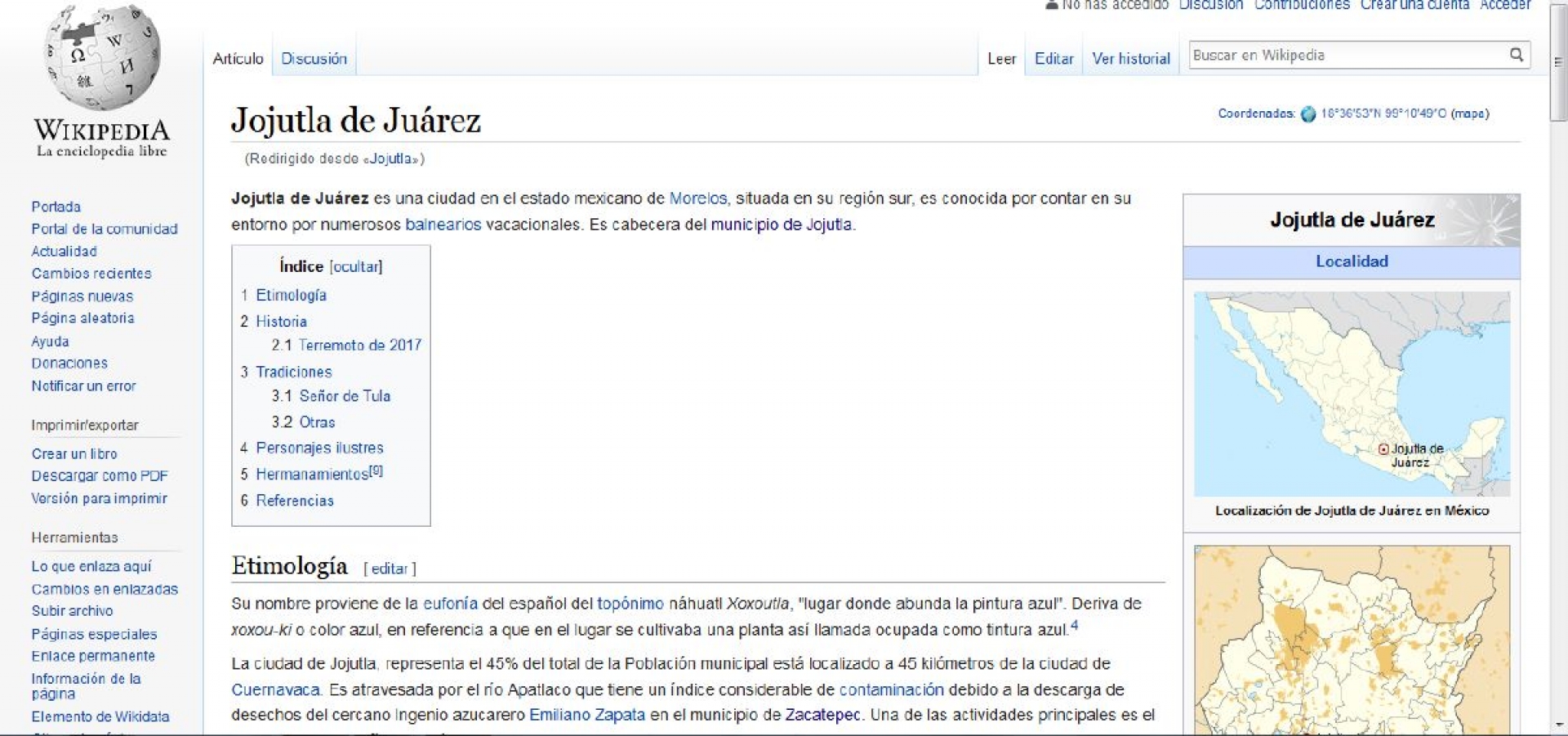 Modifican y crean artículos de la región sur en Wikipedia