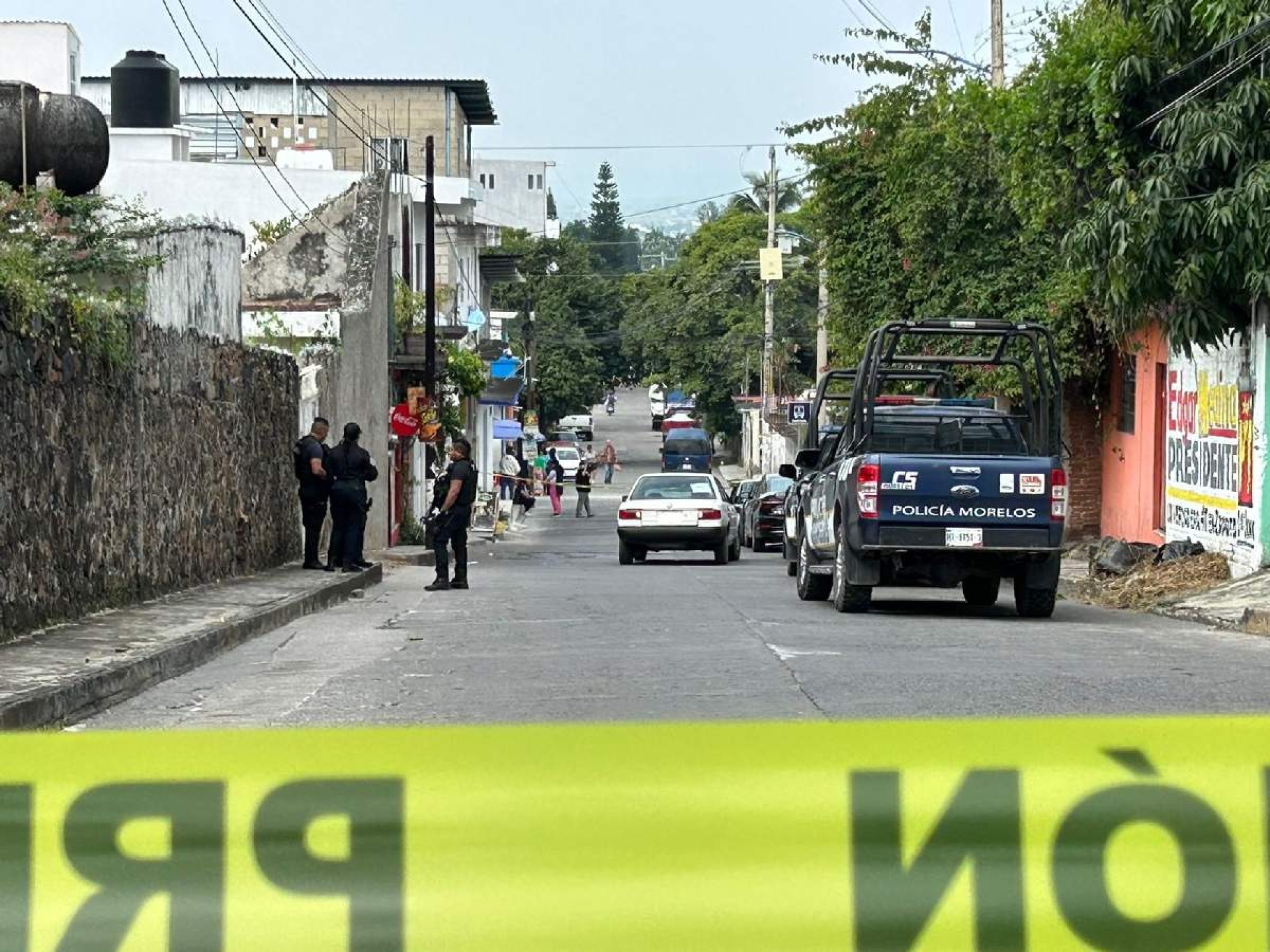 Agreden a tiros a pareja en Zapata