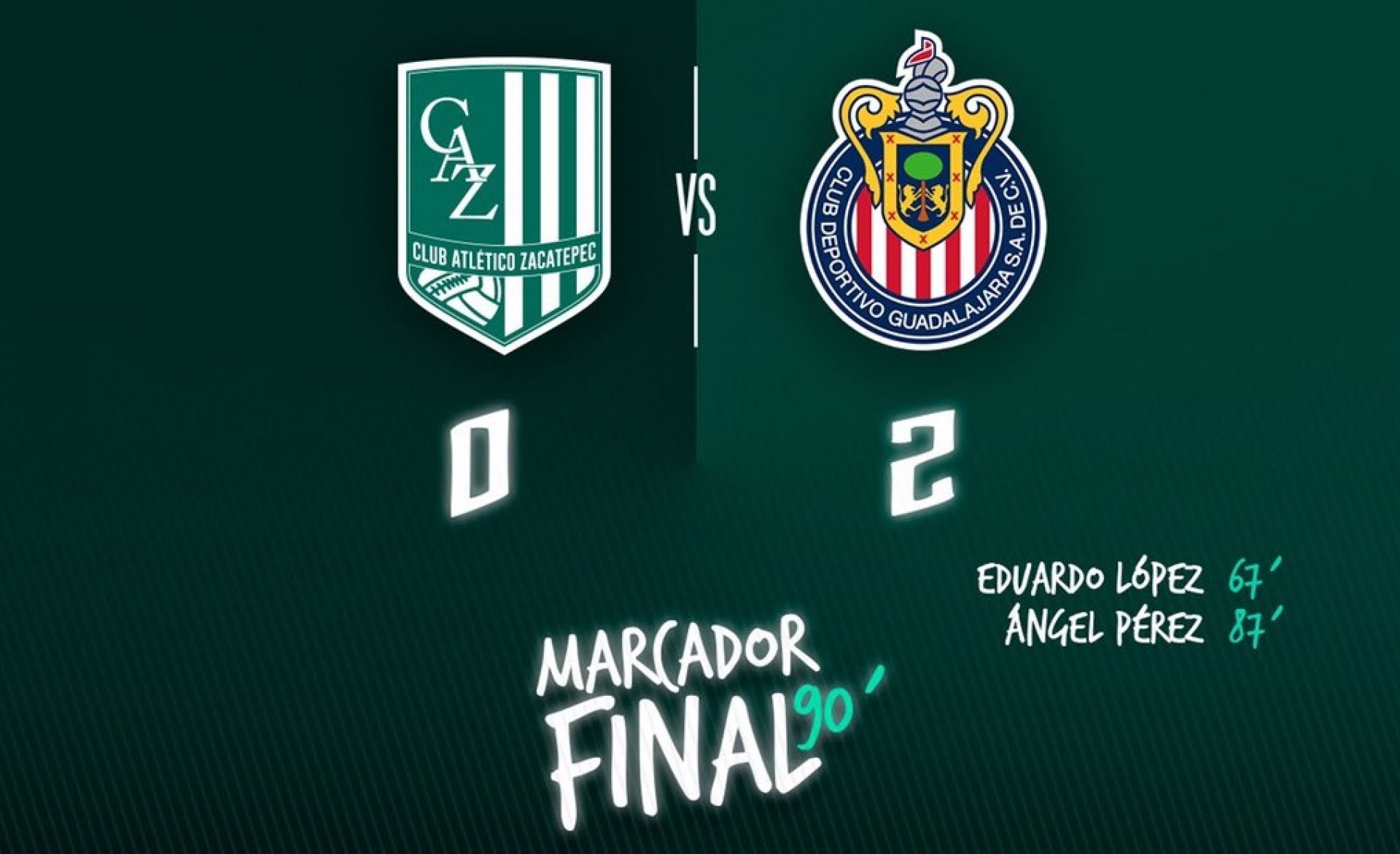 Las Chivas “pintan” de rojo y blanco el “Coruco” Díaz