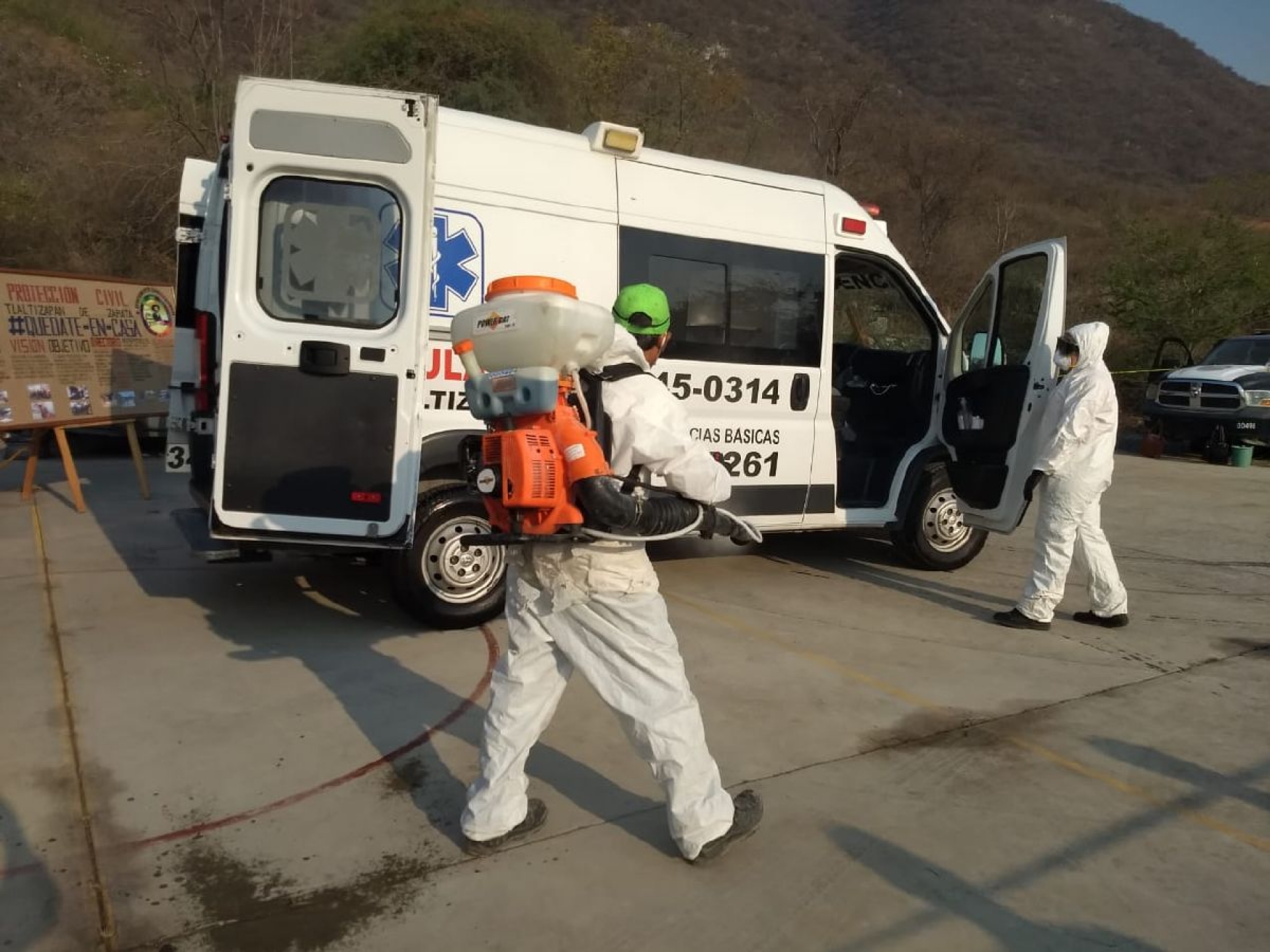 Ponen en operación área de bioseguridad y desinfección en Tlaltizapán