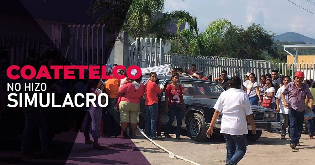 No hubo simulacro en el municipio indígena