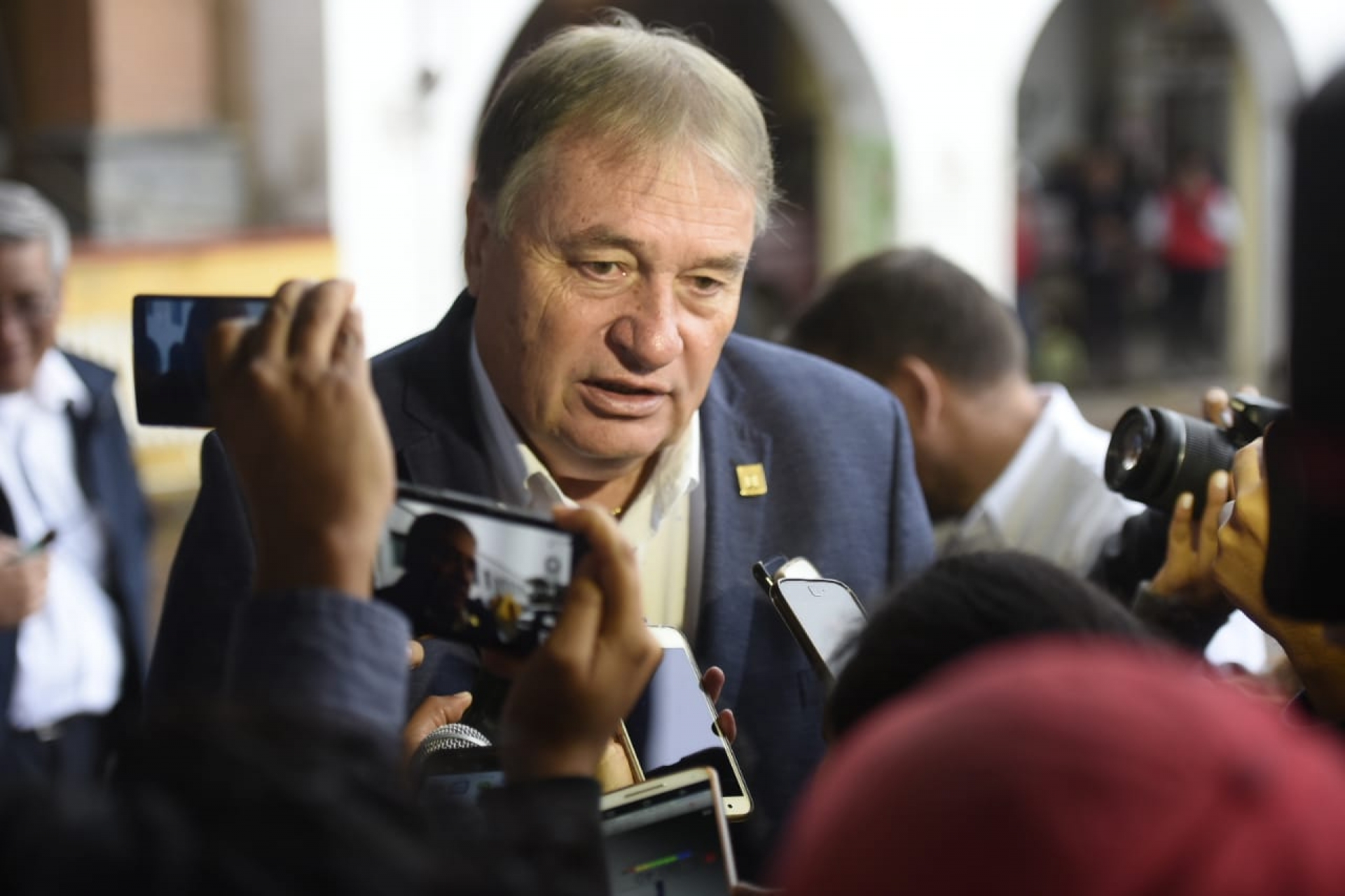 Seguridad, salud, educación y obras, temas prioritarios: Sanz Rivera