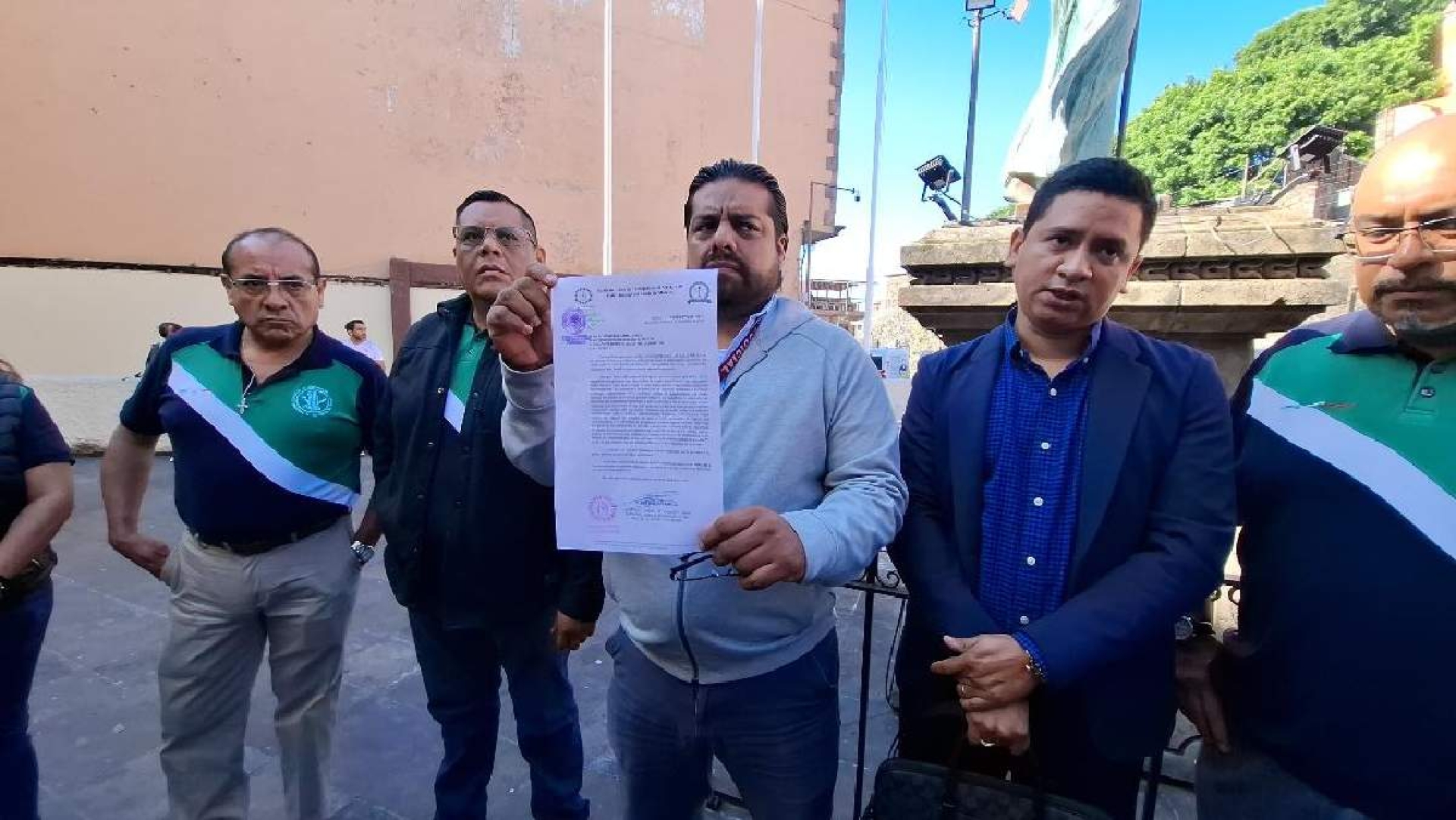 Protesta sindicato contra despido de dos trabajadores del TSJ