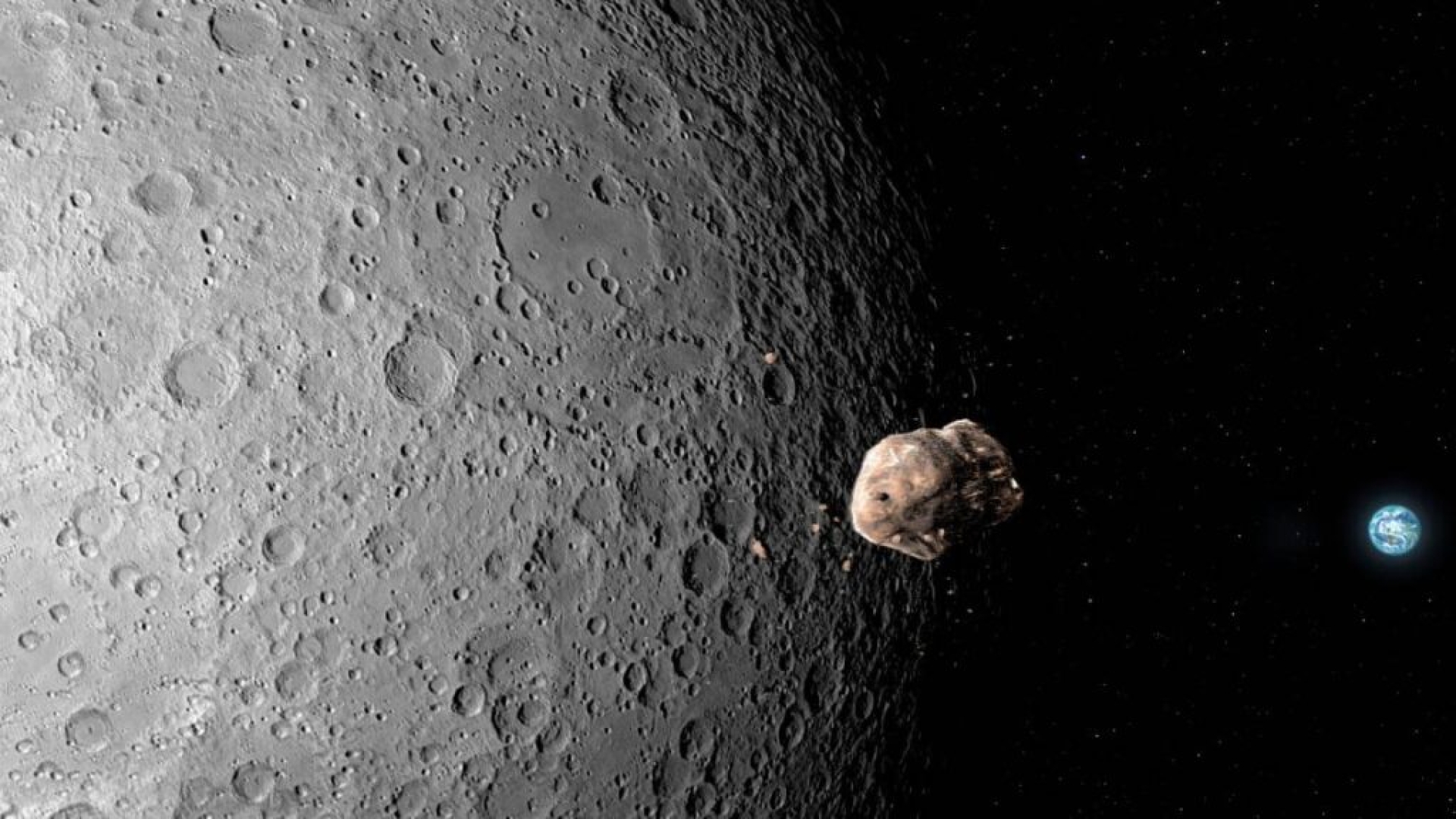 Aumenta riesgo de impacto del asteroide 2024 YR4 contra la Luna