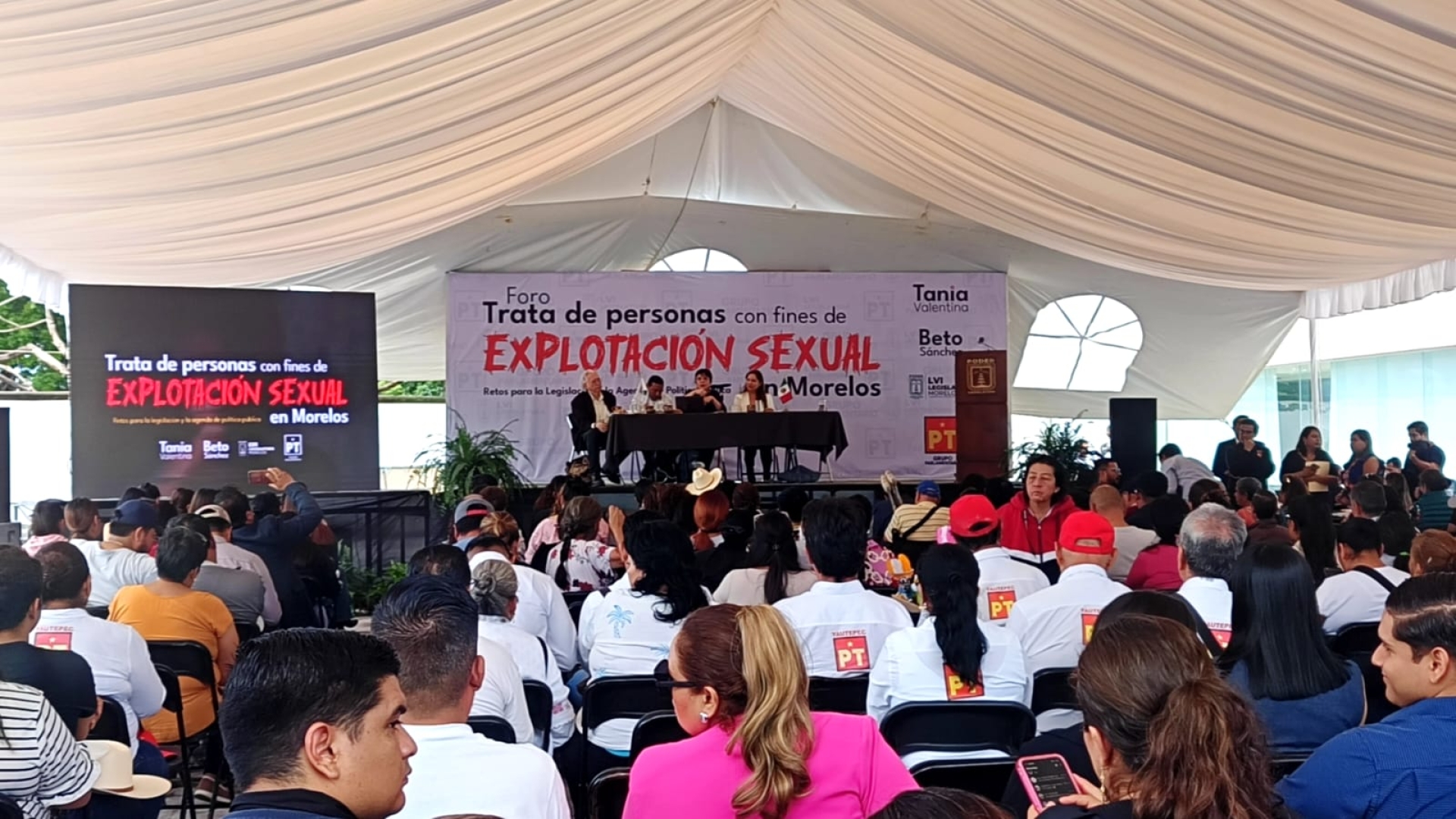 Efectúan foro 'Trata de personas con fines de explotación sexual' en el Congreso local
