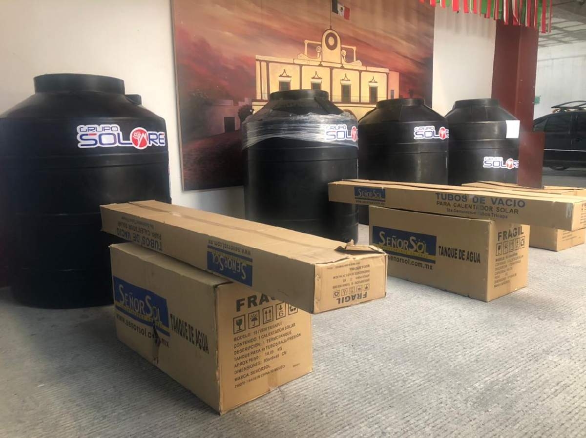 Realizan última entrega de paquetes solares en Jojutla