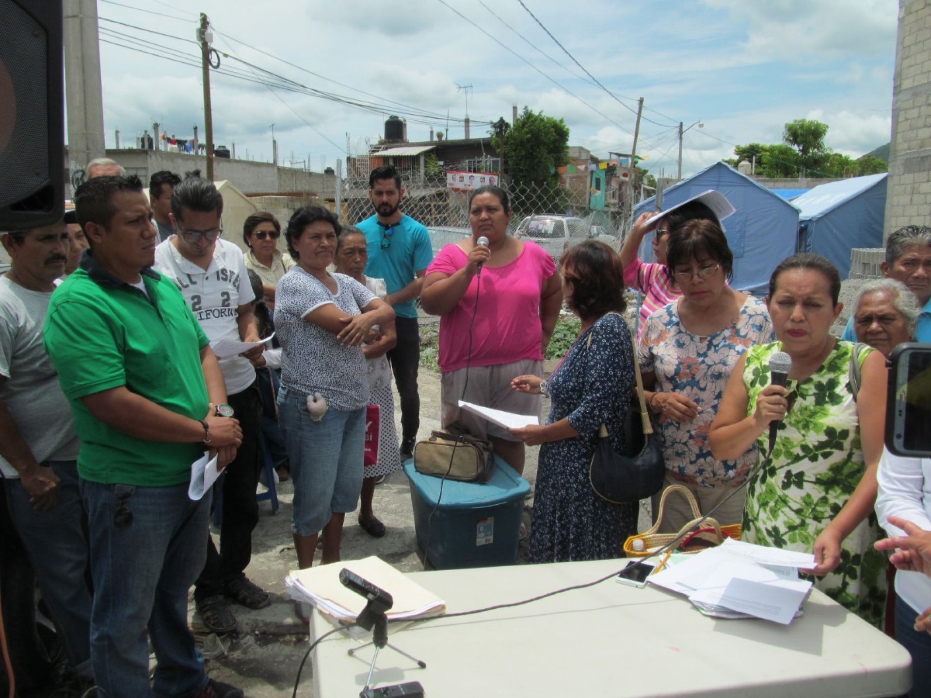 Damnificados anuncian movilización para este lunes