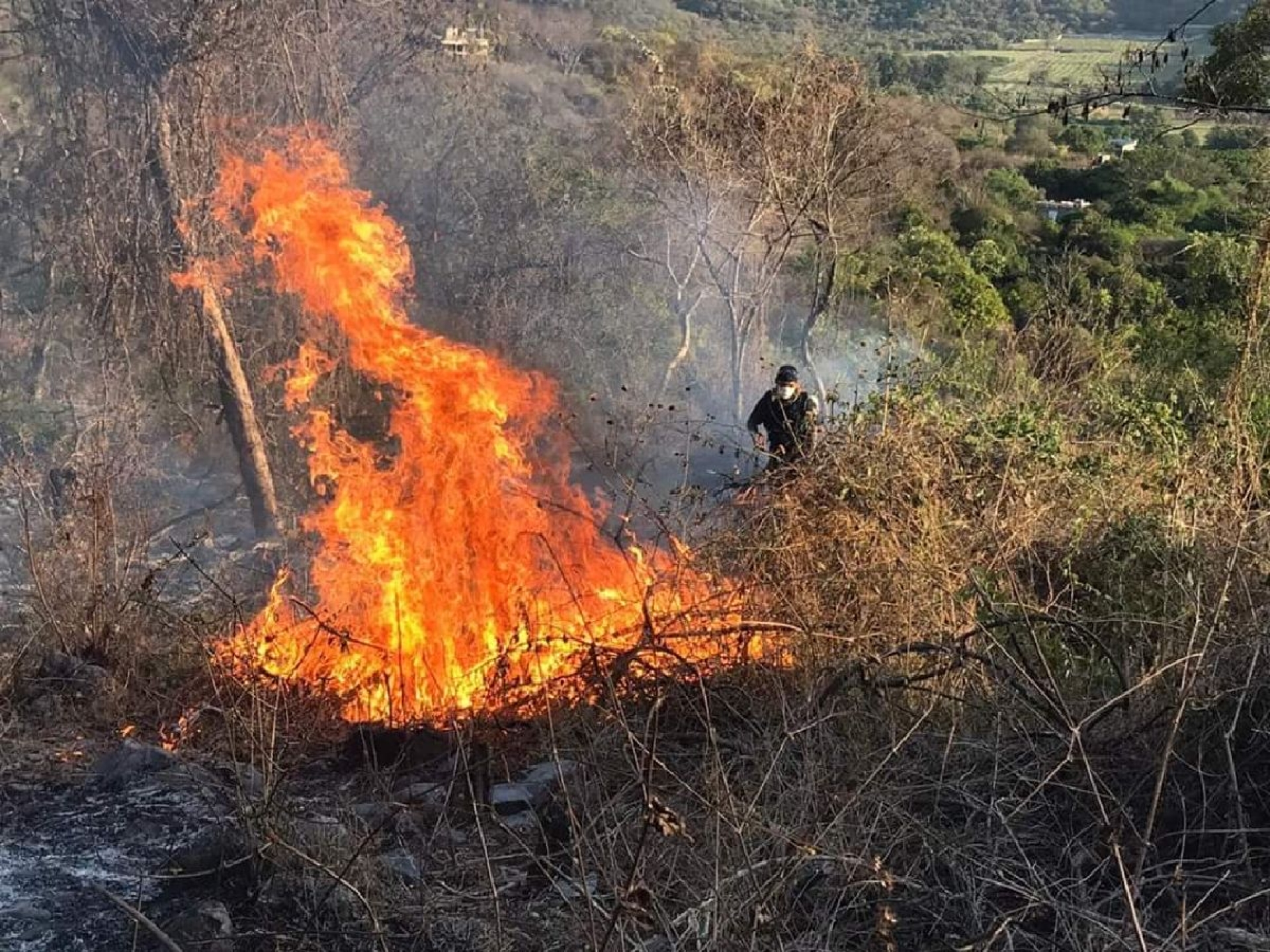 Piden a la población prevenir incendios