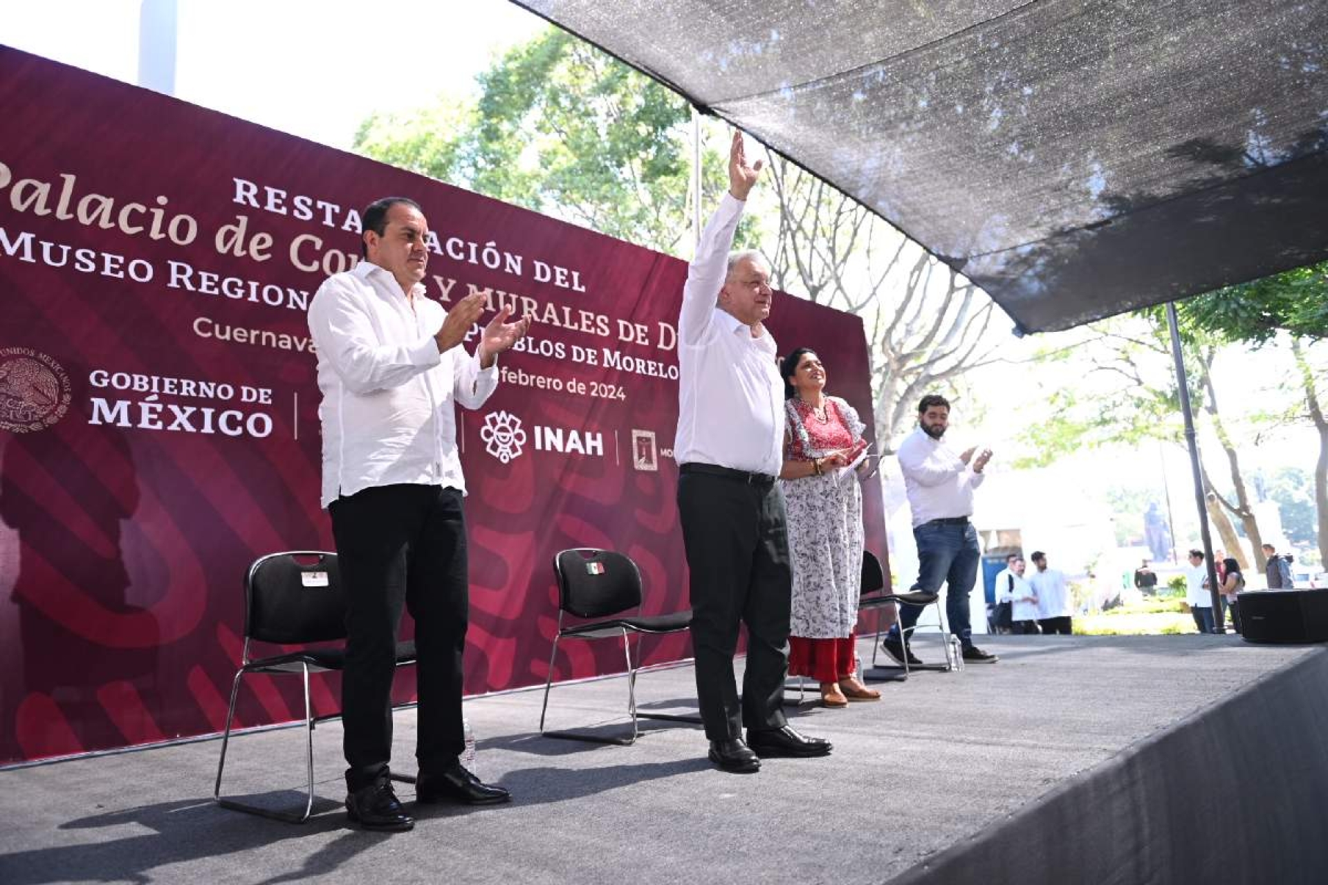 Amplio respaldo presidencial al gobernador