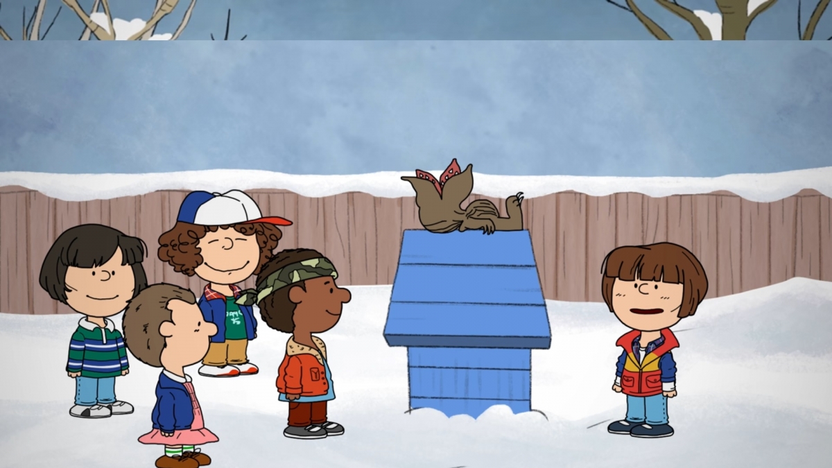 'Charlie Brown' y 'Stranger Things' unidos en divertido corto