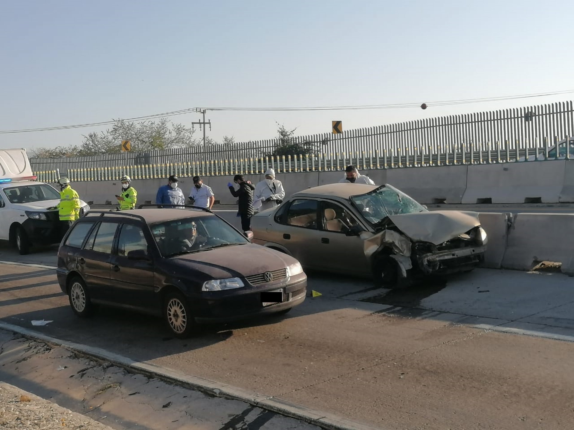 Fallece automovilista durante choque en el Paso Exprés