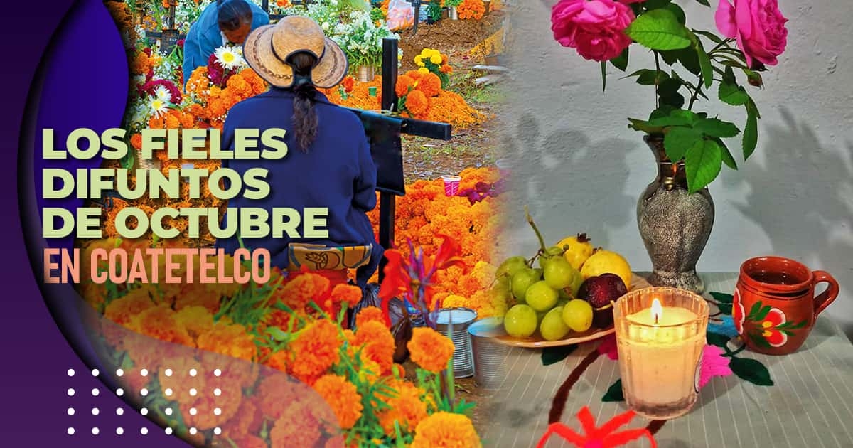 Durante octubre recuerdan a los Fieles Difuntos en Coatetelco