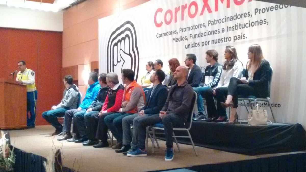Presentan carrera “Corro por México”