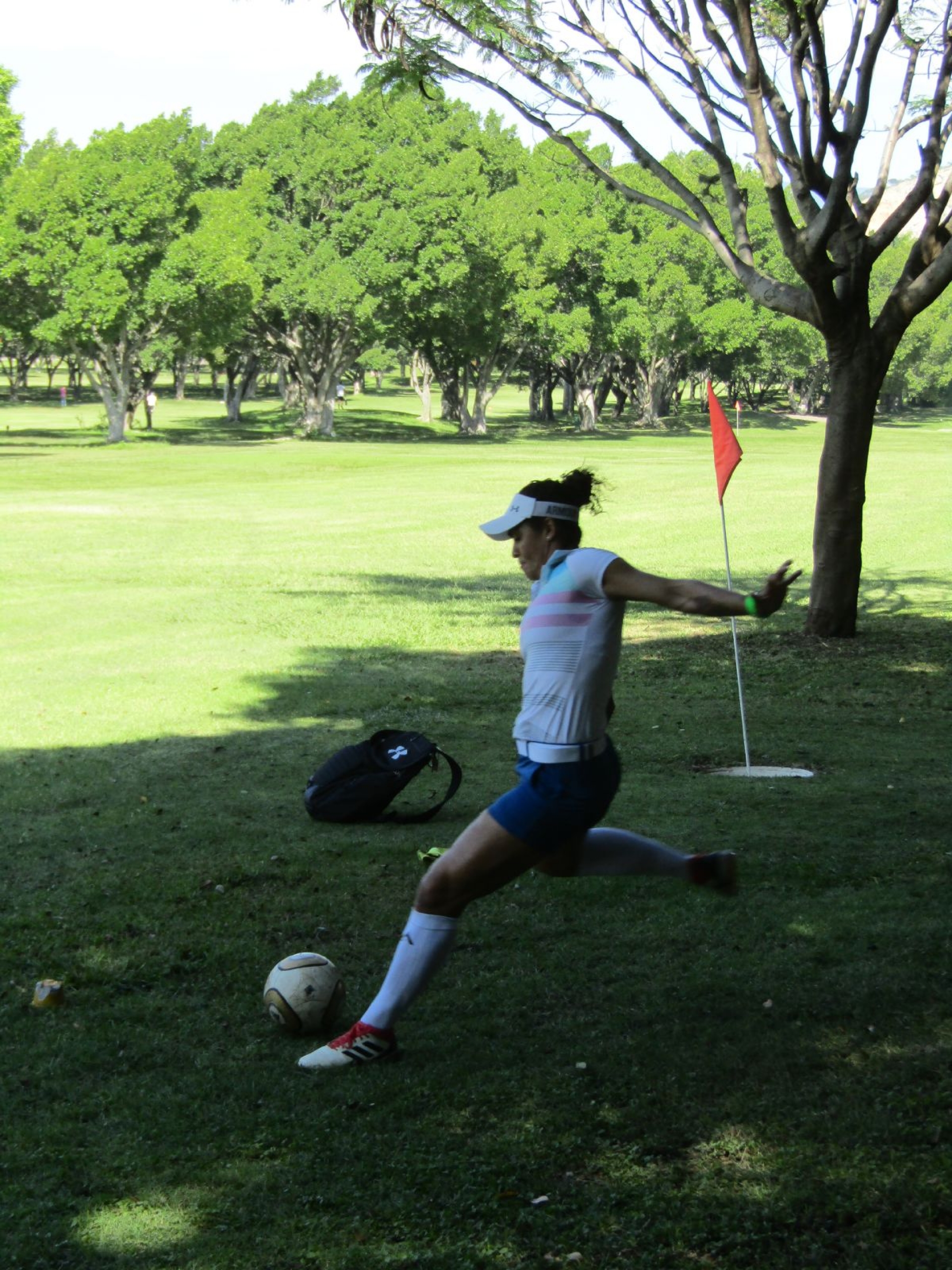 Santiago Gómez conquista la séptima fecha de la Liga Footgolf Morelos