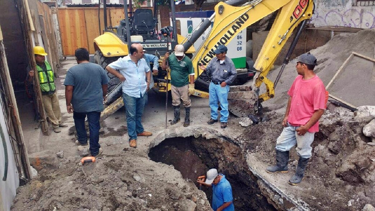 Ante riesgo de colapso amplían capacidad de drenaje en el centro de Cuautla