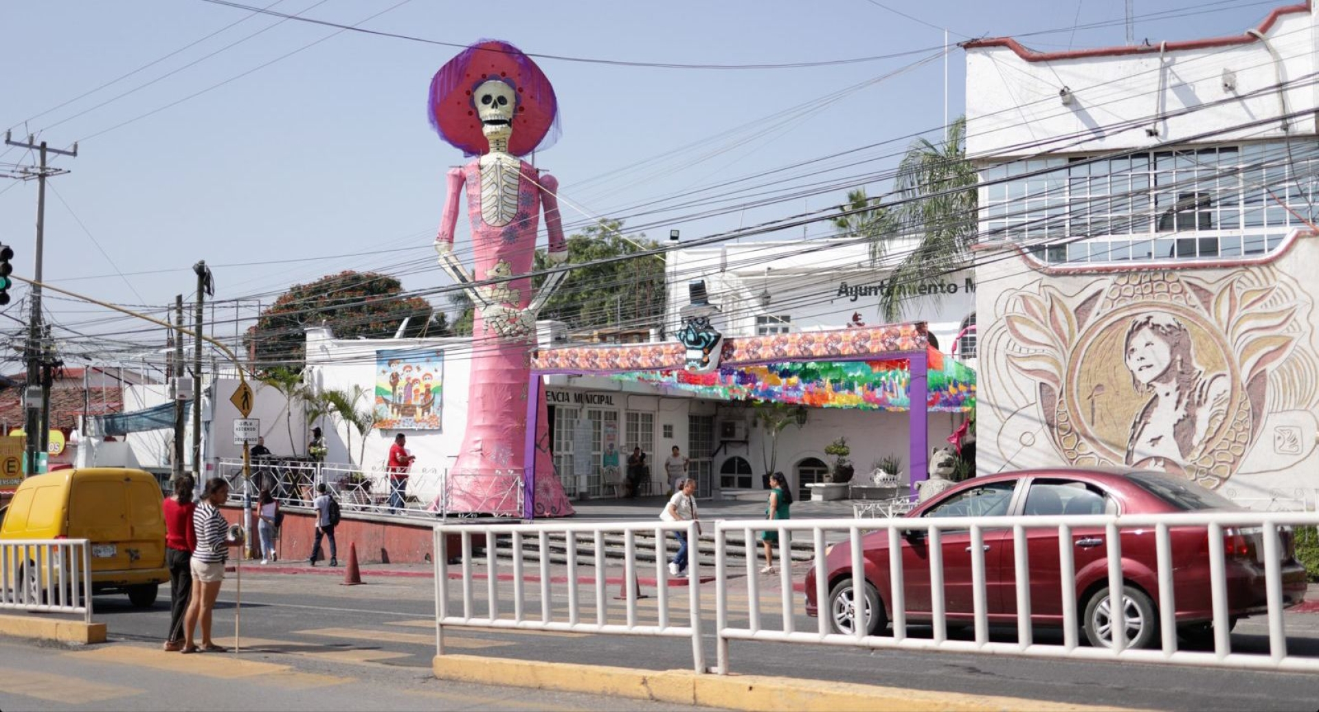 Todo listo para el festival 'Miquixtli' en Temixco con mega ofrenda