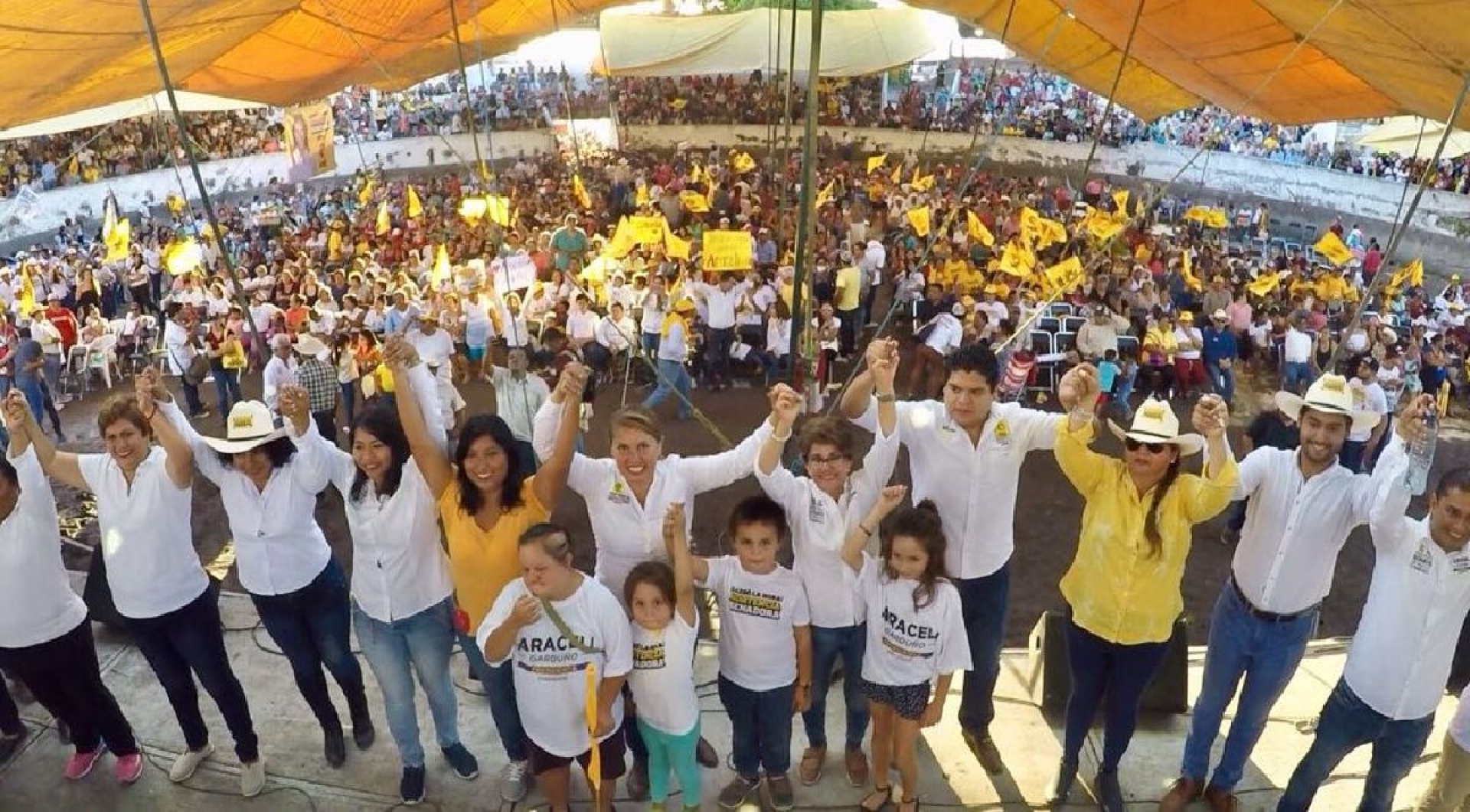 Realiza Araceli Garduño precierre de campaña en Jojutla