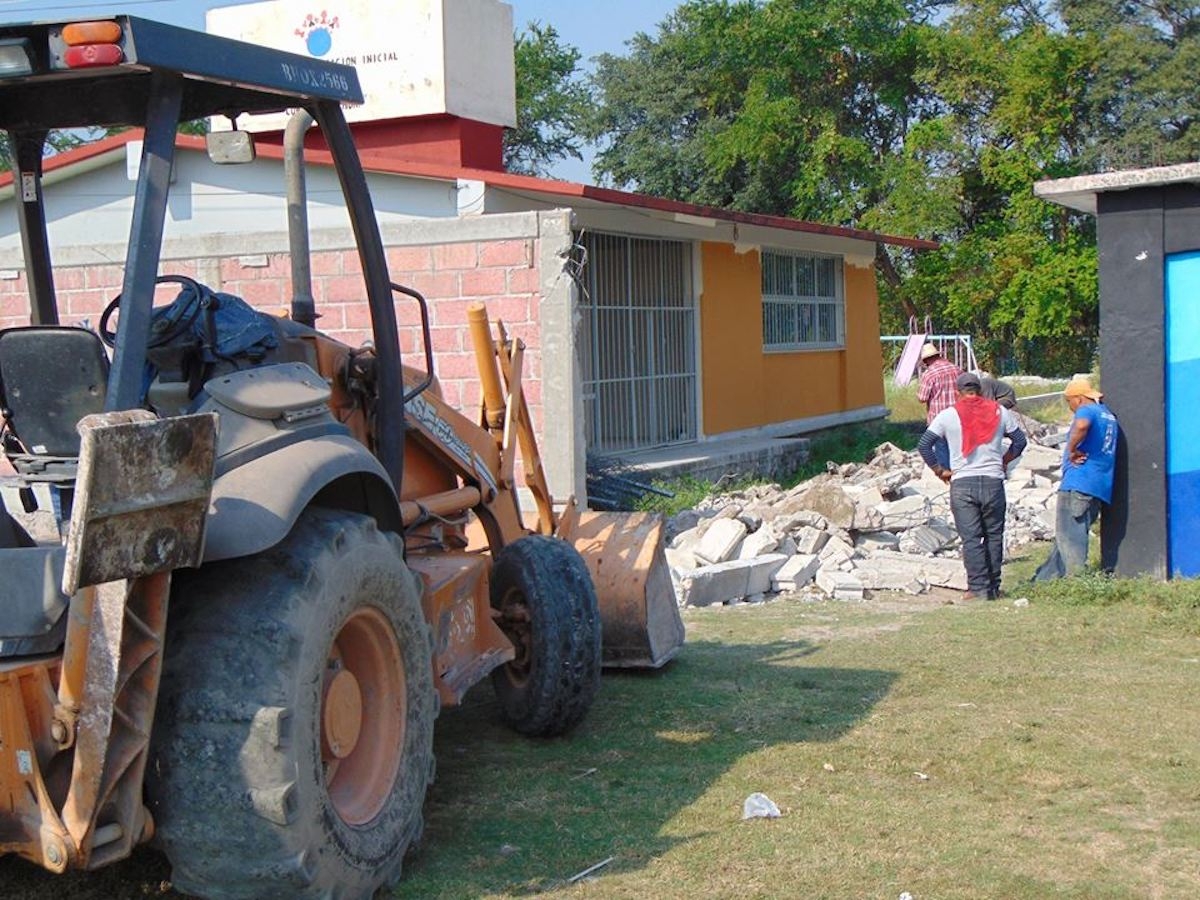 Apoyan asociaciones civiles restauración del Centro de Educación Inicial Indígena de Coatetelco