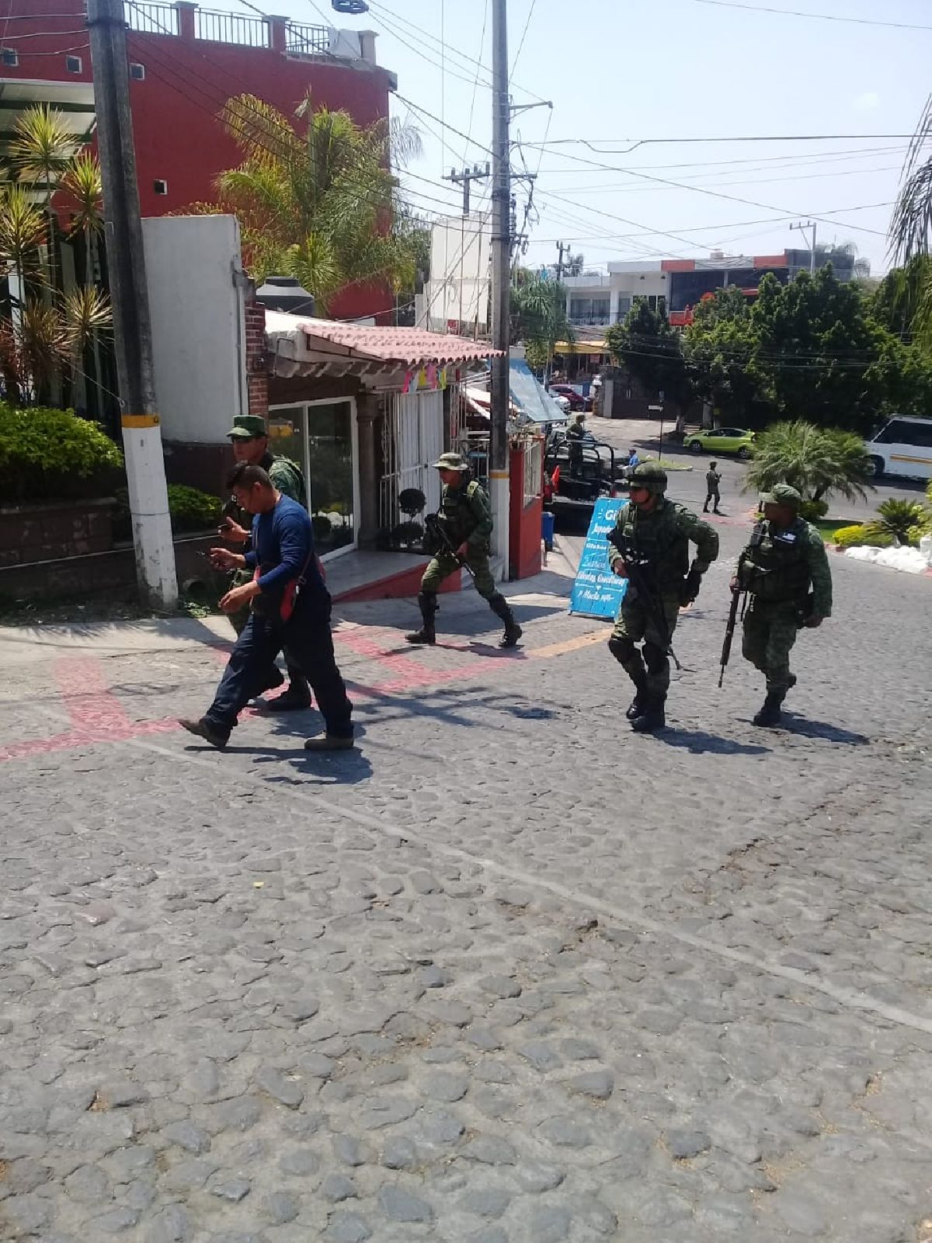 Halló una granada de fragmentación en un contenedor de basura
