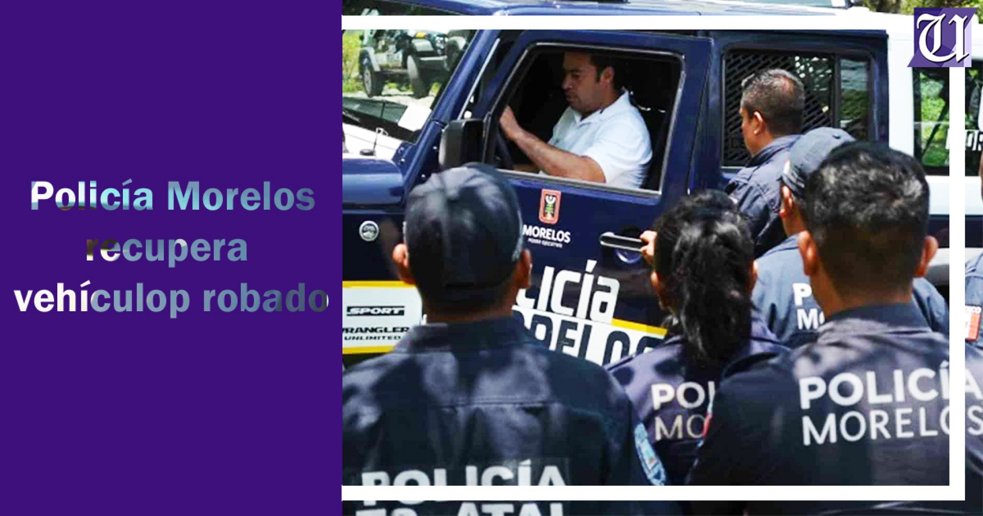 Recuperan un auto que acababa de ser robado